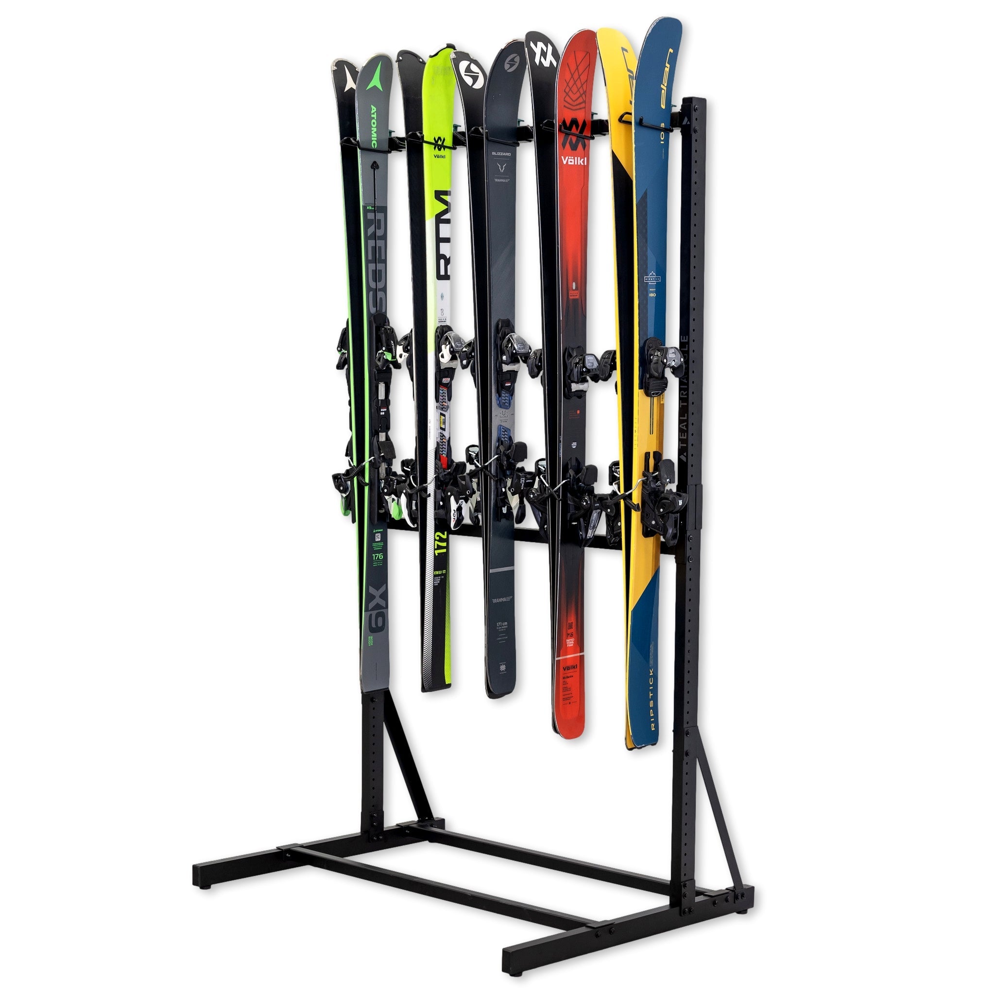 Freestanding Ski Rack | G-Ski | Holds 5 Pairs of Skis - OVERLANDERS Outfitter