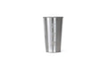 Set of four Freespirit Recreation stainless steel 16oz cups, nesting for storage, ideal for camping and outdoor kitchen use.