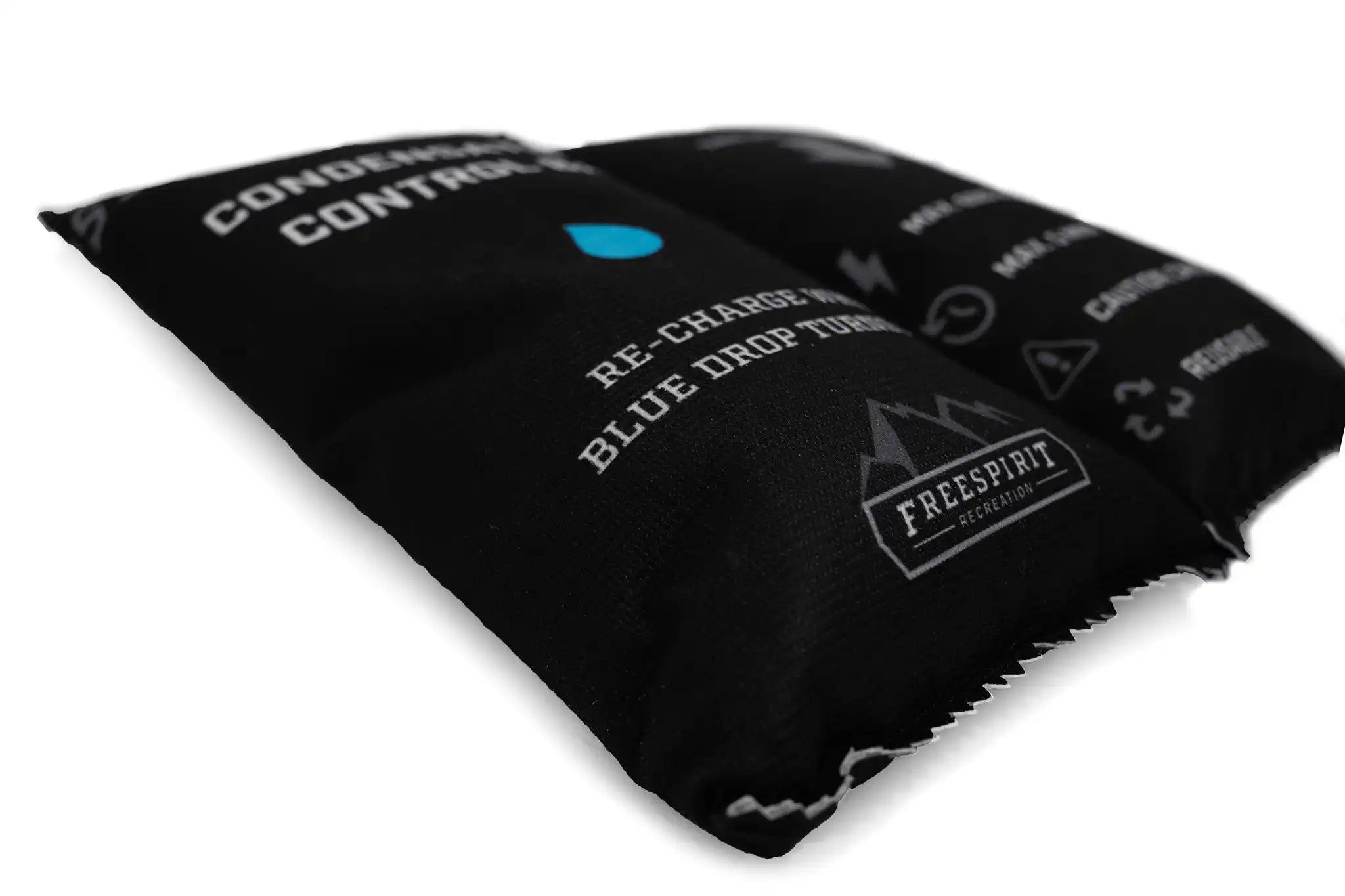 Freespirit Recreation rooftop tent dehumidifier bag, designed for moisture control in outdoor camping tents.