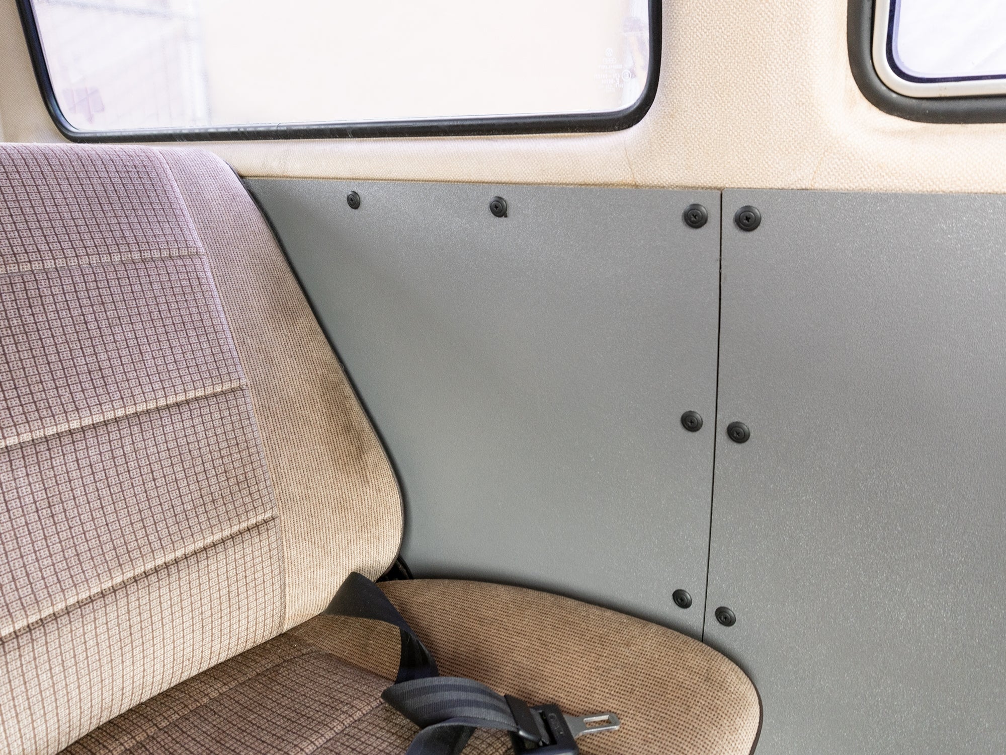 ABS Plastic Trim Panel - Left Rear Front Half [Vanagon Non-Camper] - OVERLANDERS Outfitter