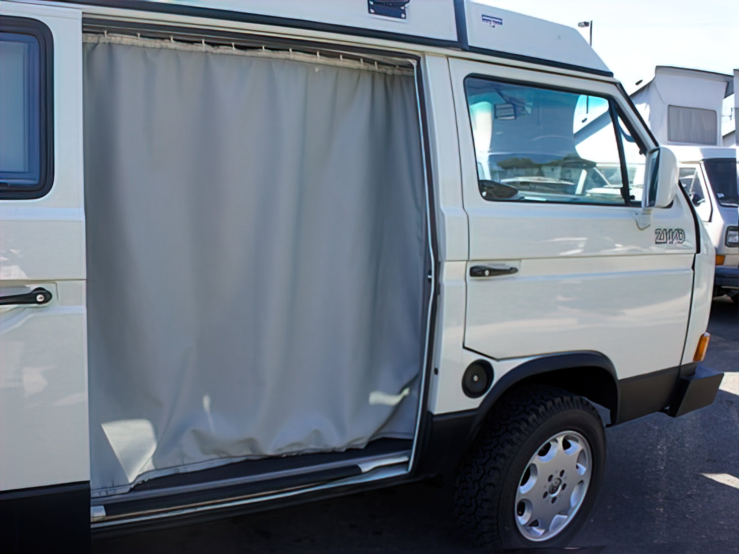 Sliding Door Privacy Curtain [Vanagon] - OVERLANDERS Outfitter