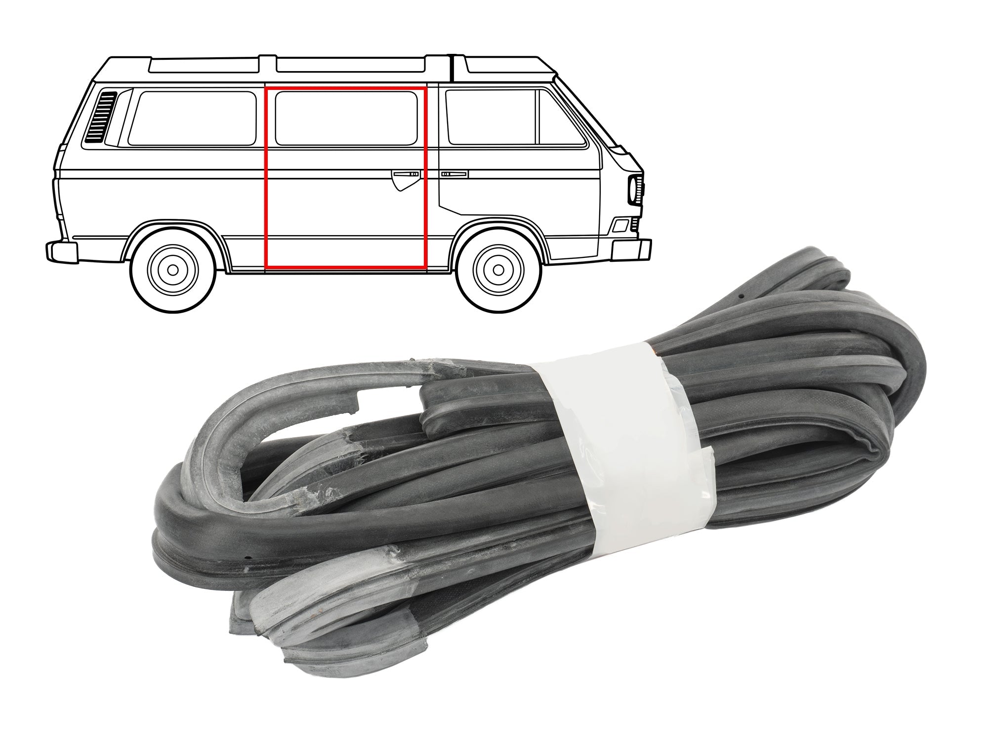 Sliding Door Seal [Vanagon] - OVERLANDERS Outfitter