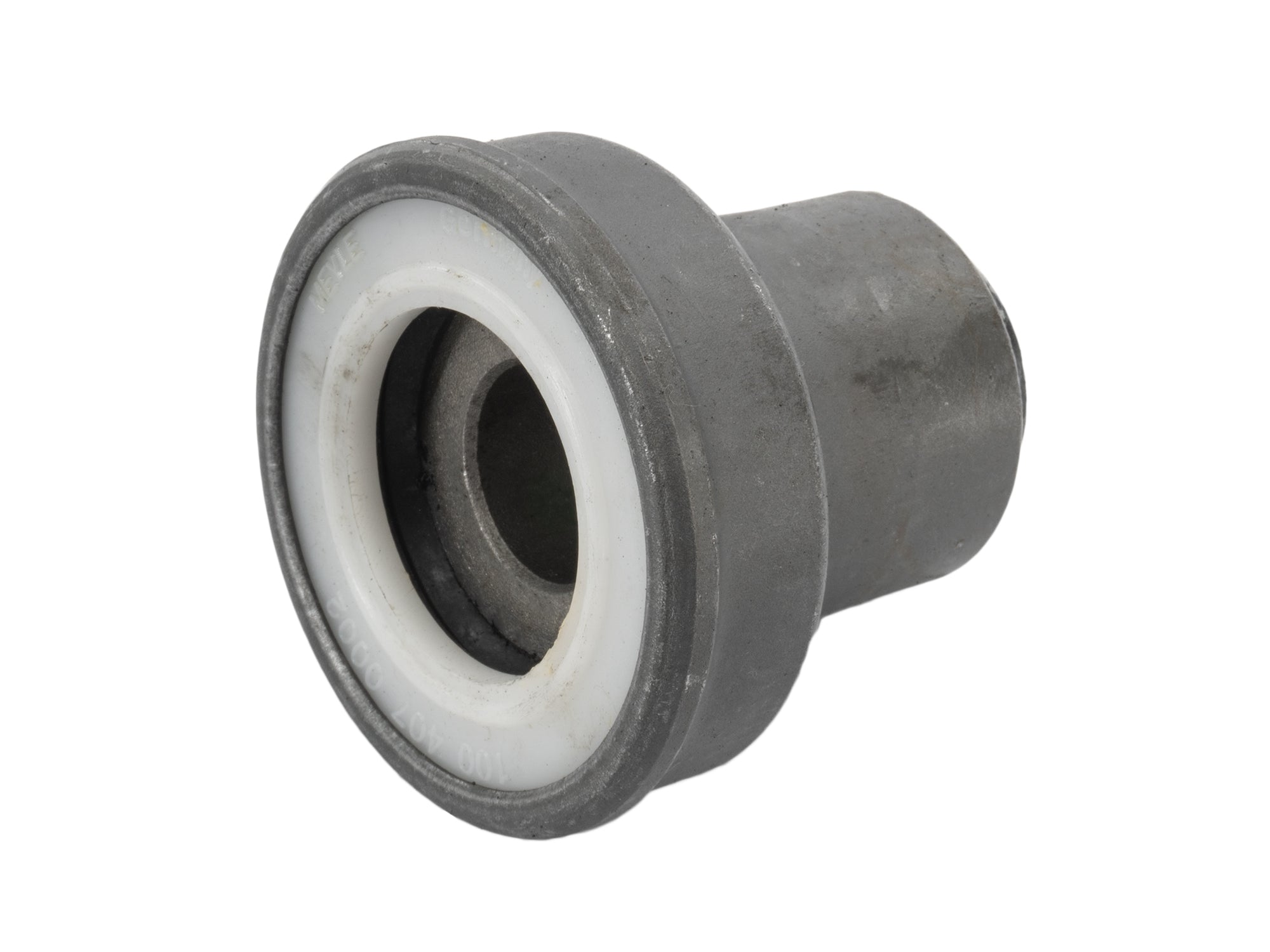 GoWesty Vanagon front suspension bushing set showing new bushings installed on suspension components.