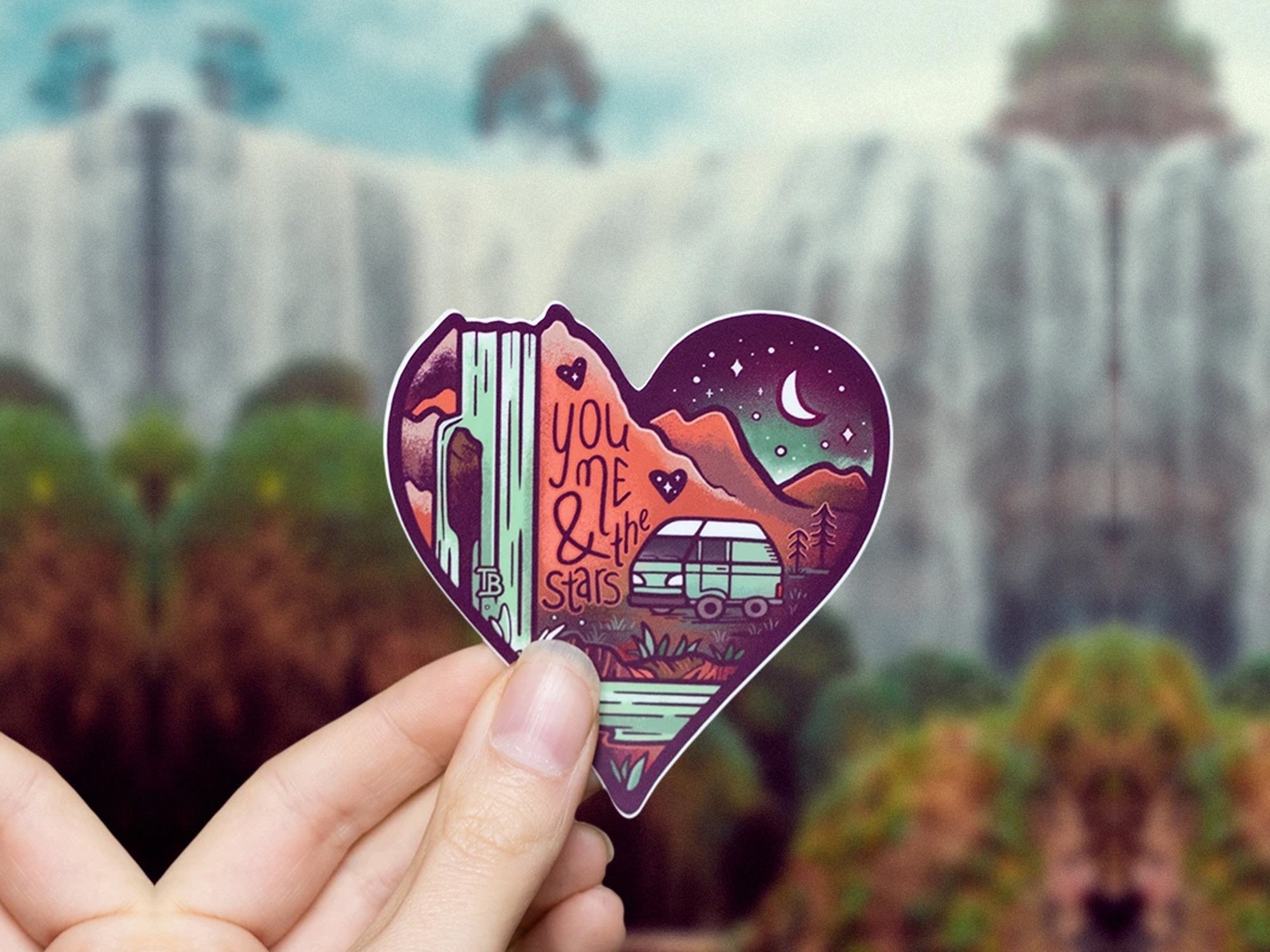 You, Me and the Stars Sticker - OVERLANDERS Outfitter
