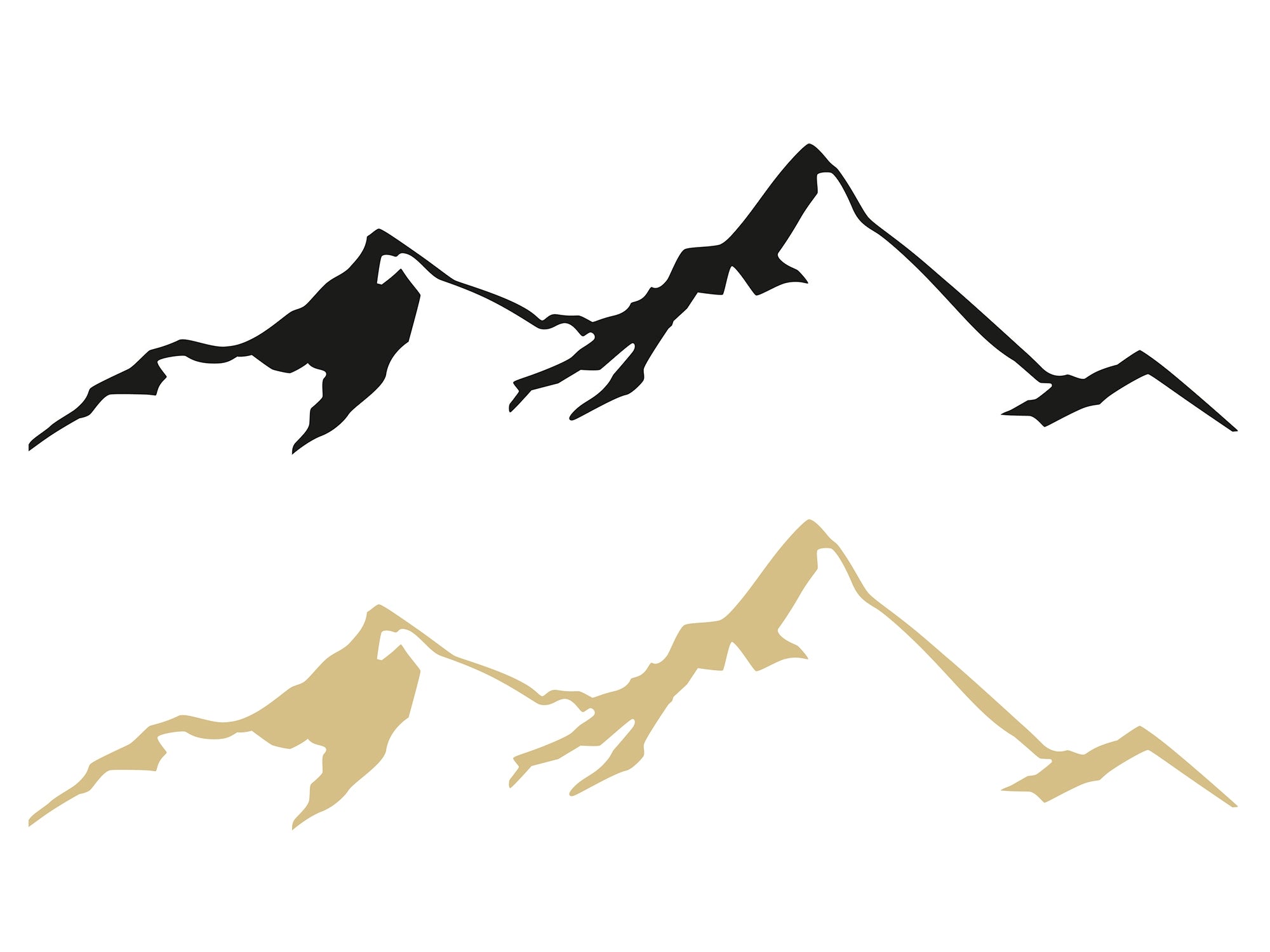Scenic Vinyl Decals (Mountain/Desert/Forest) - OVERLANDERS Outfitter