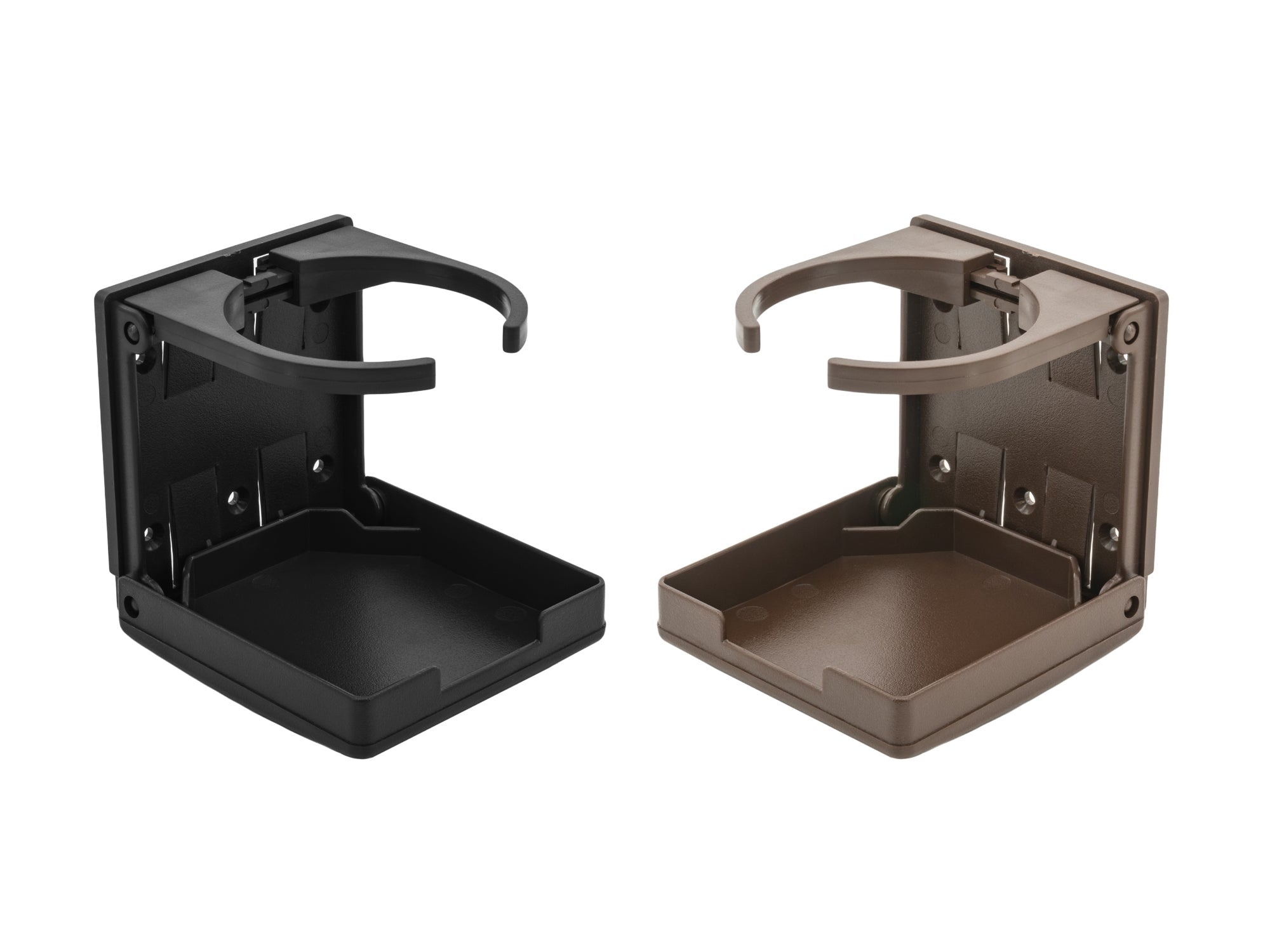 Folding Cup Holder with Adjustable Ratcheting Arms - OVERLANDERS Outfitter