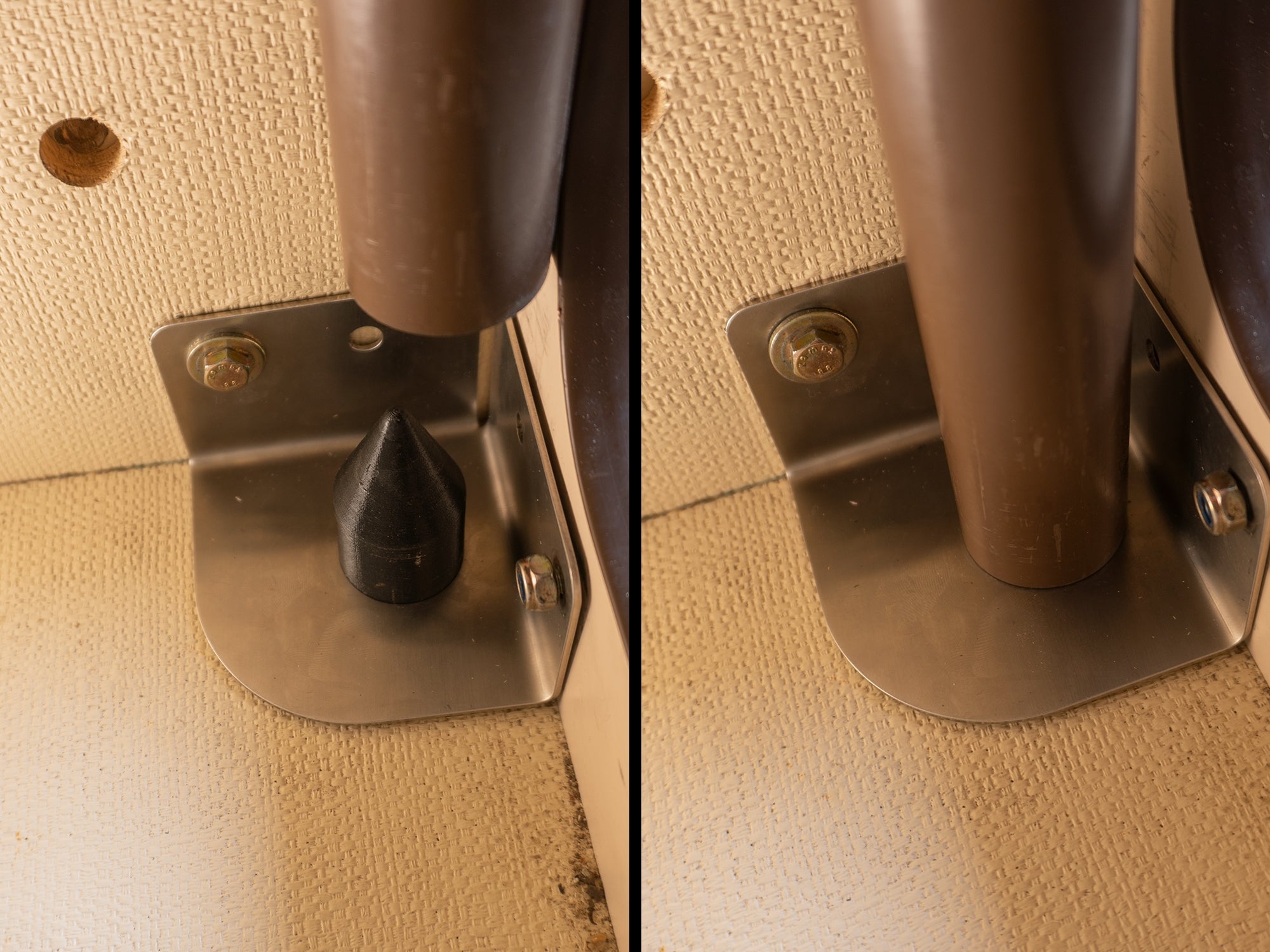 Bracket for Rear Table Leg Guide - OVERLANDERS Outfitter