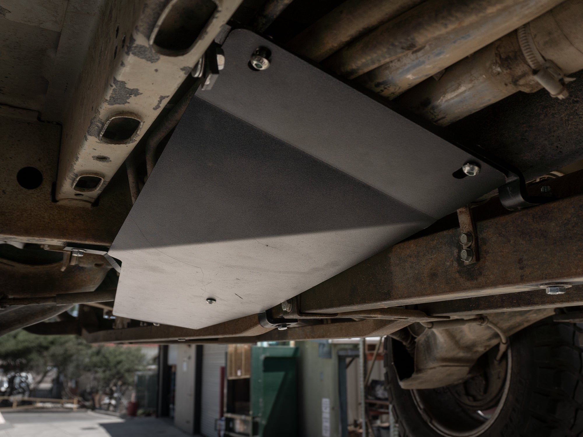 Coolant and Shifter Skid Plate - OVERLANDERS Outfitter