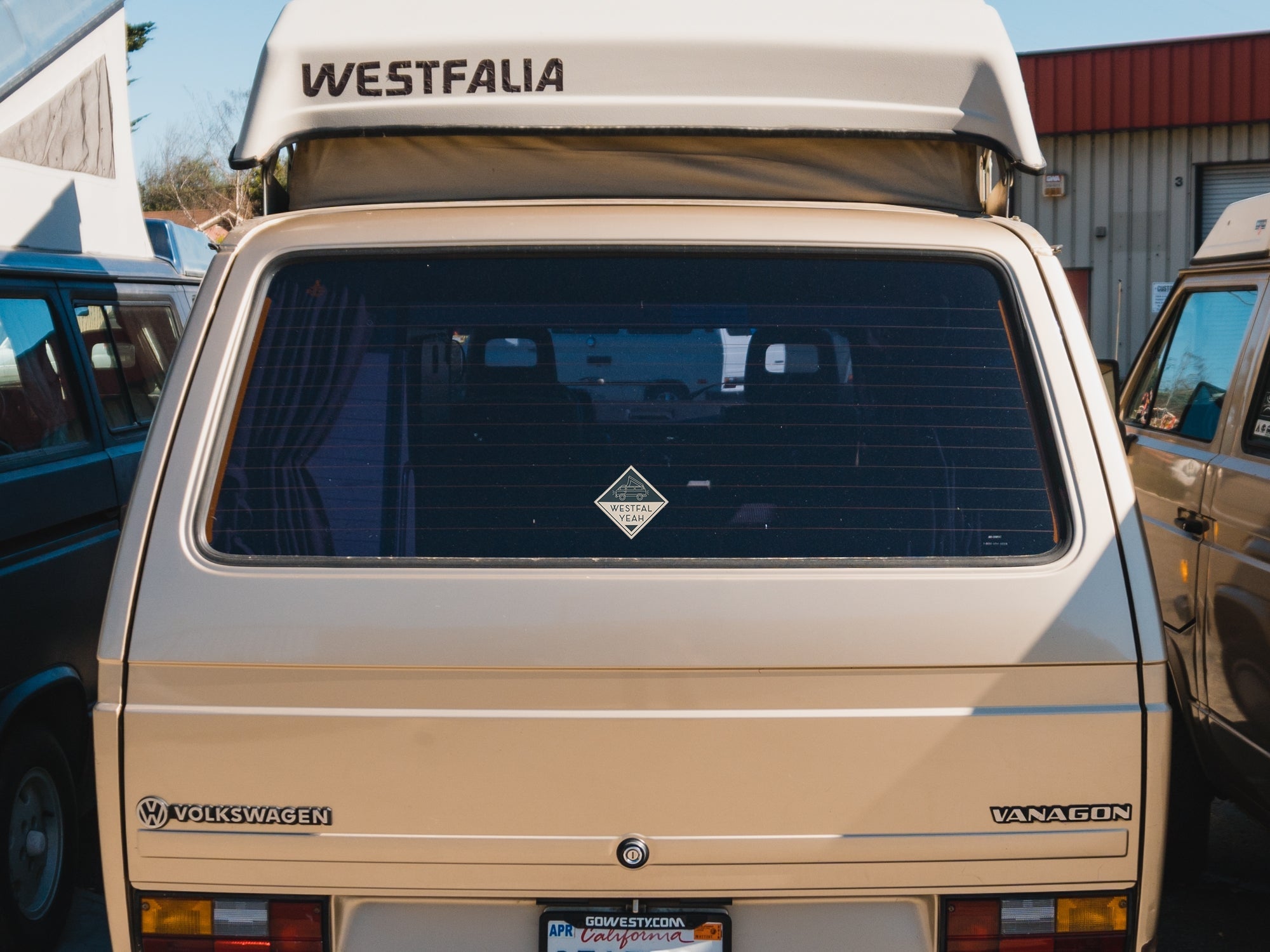 WESTFALYEAH Diamond Logo Sticker - OVERLANDERS Outfitter