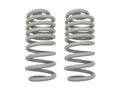 GoWesty rear coil springs for 4WD Syncro Vanagon, shown mounted on the vehicle with a focus on the spring design and installation area.
