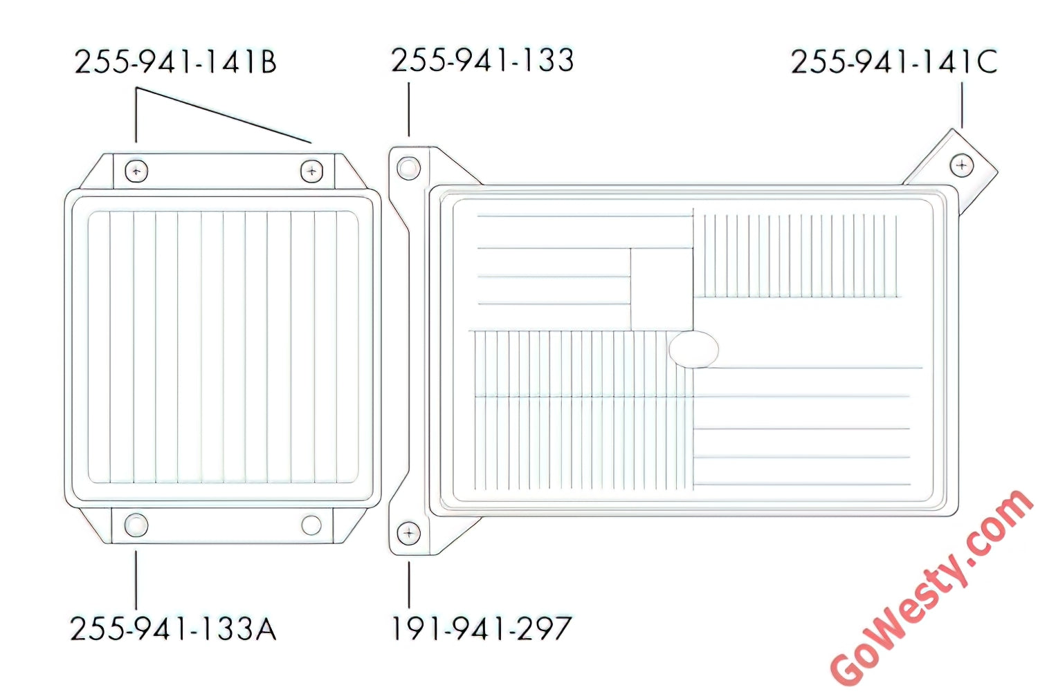 Headlight Adjuster for Upper Outboard Driving Lens [Late Vanagon] - OVERLANDERS Outfitter