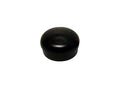 GoWesty cap for Vanagon wiper arm shaft, 1980-1991 model, showing the black plastic cover installed on the wiper arm.