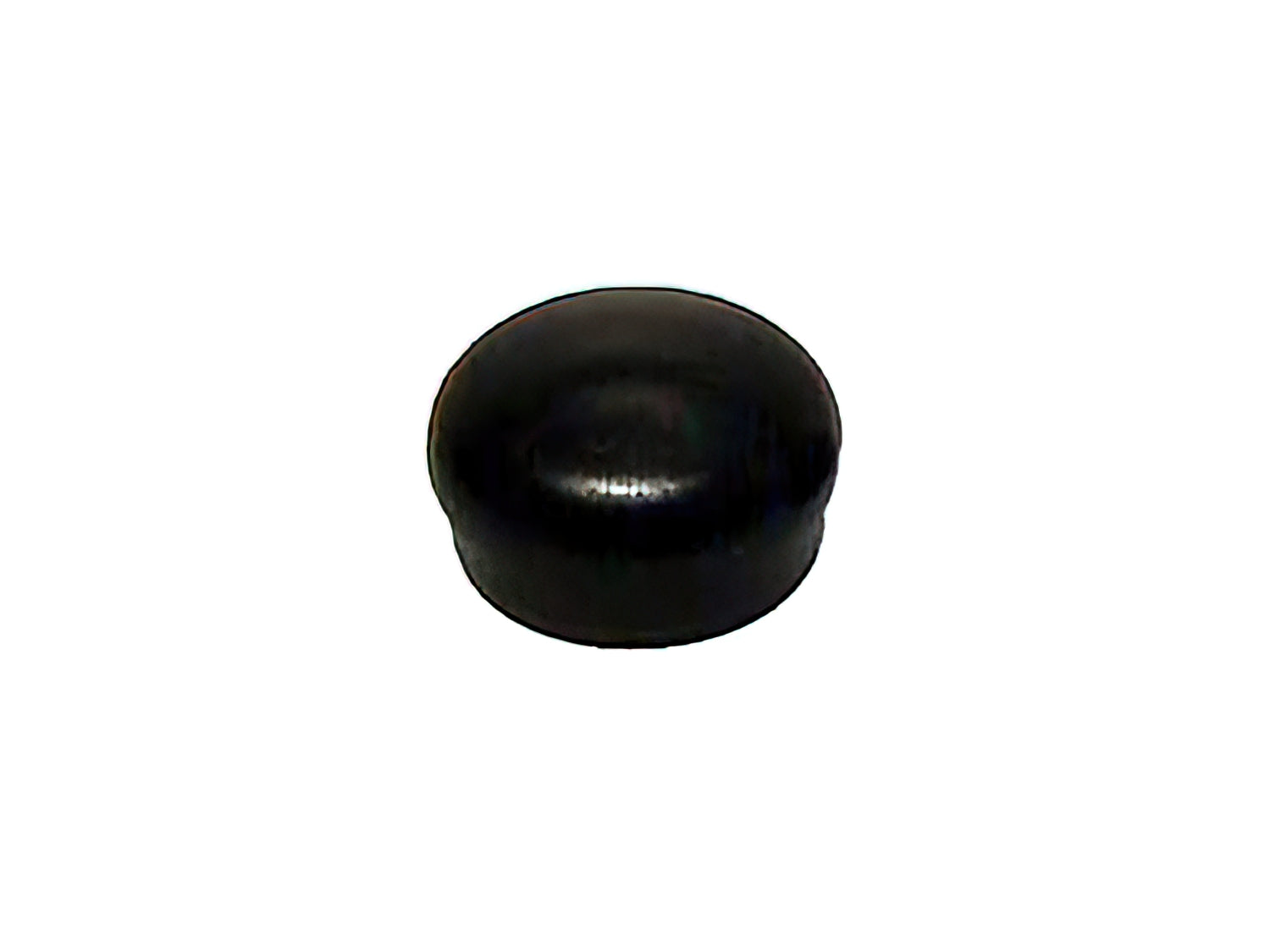 GoWesty cap for Vanagon wiper arm shaft, 1980-1991 model, showing the black plastic cover installed on the wiper arm.