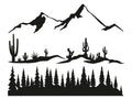 Scenic Vinyl Decals (Mountain/Desert/Forest) - OVERLANDERS Outfitter