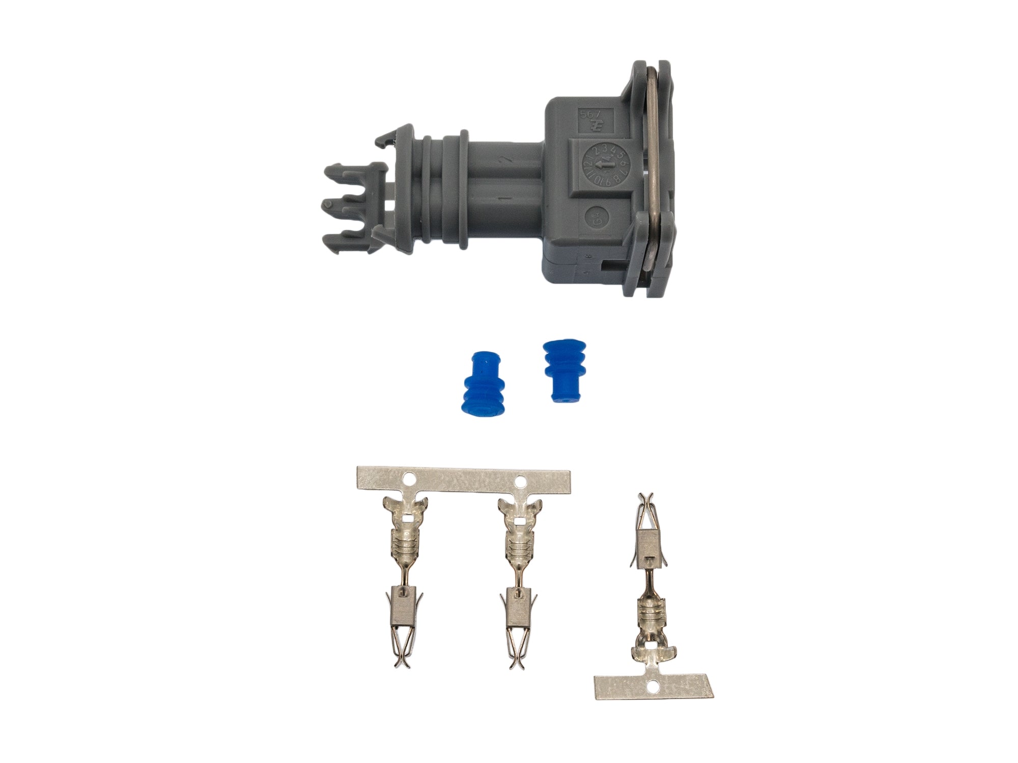 Bosch Sealed 2-Pin Female Connector Kit (Single Slot) - OVERLANDERS Outfitter