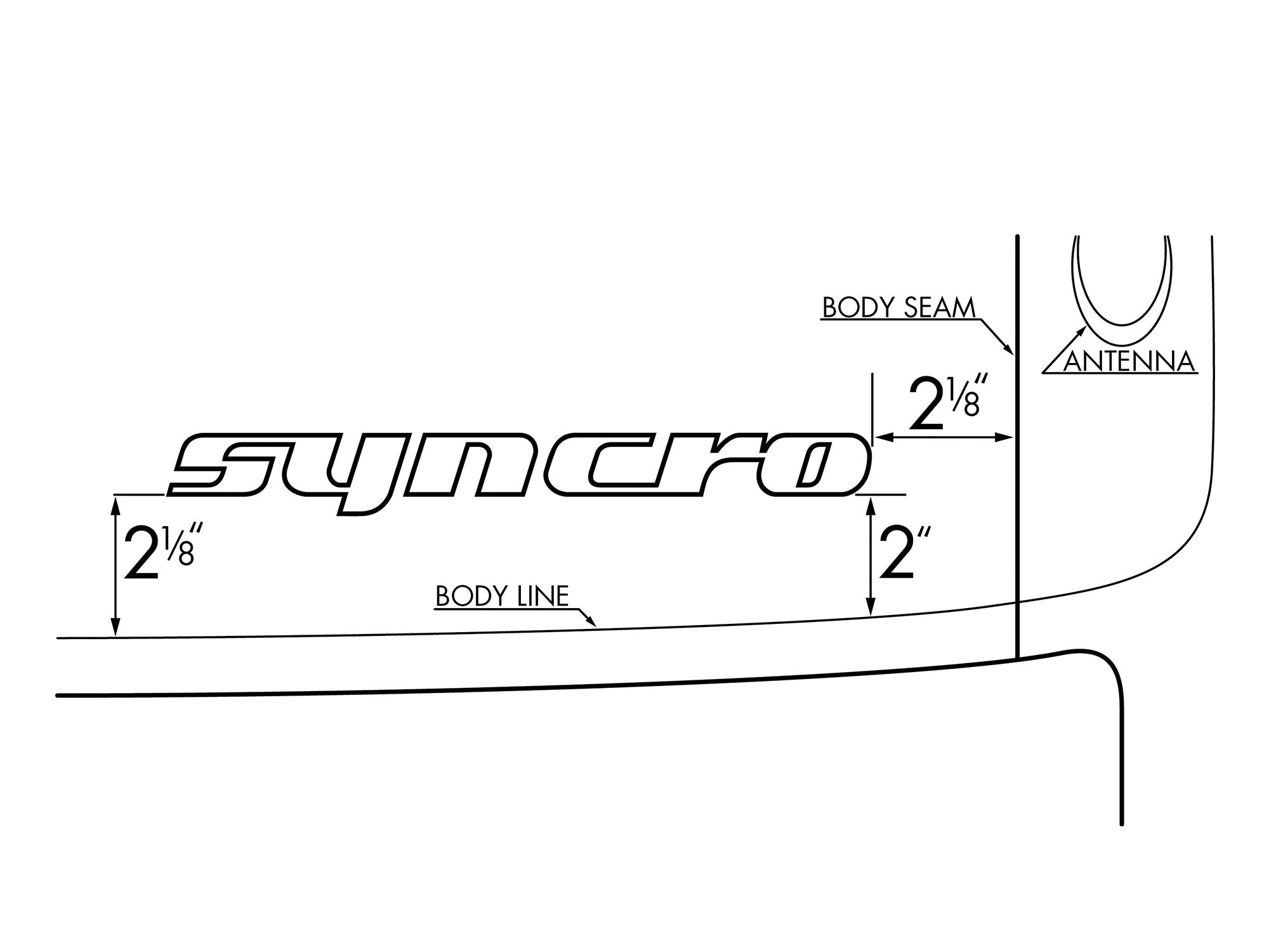Syncro Decal - OVERLANDERS Outfitter