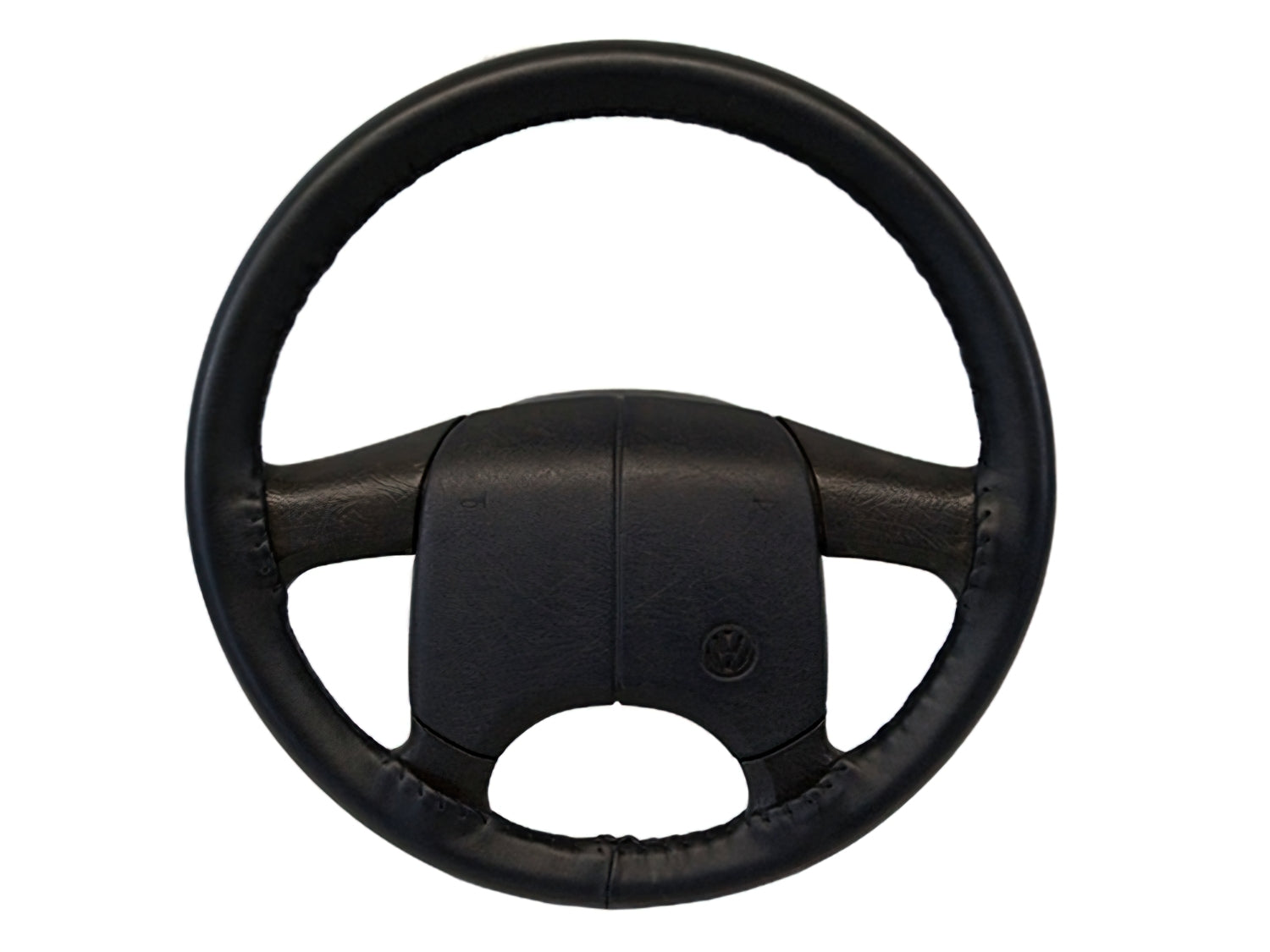 Leather Steering Wheel Wrap [Late Vanagon & Early Eurovan] - OVERLANDERS Outfitter