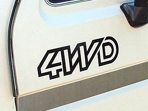 4WD Decal - OVERLANDERS Outfitter
