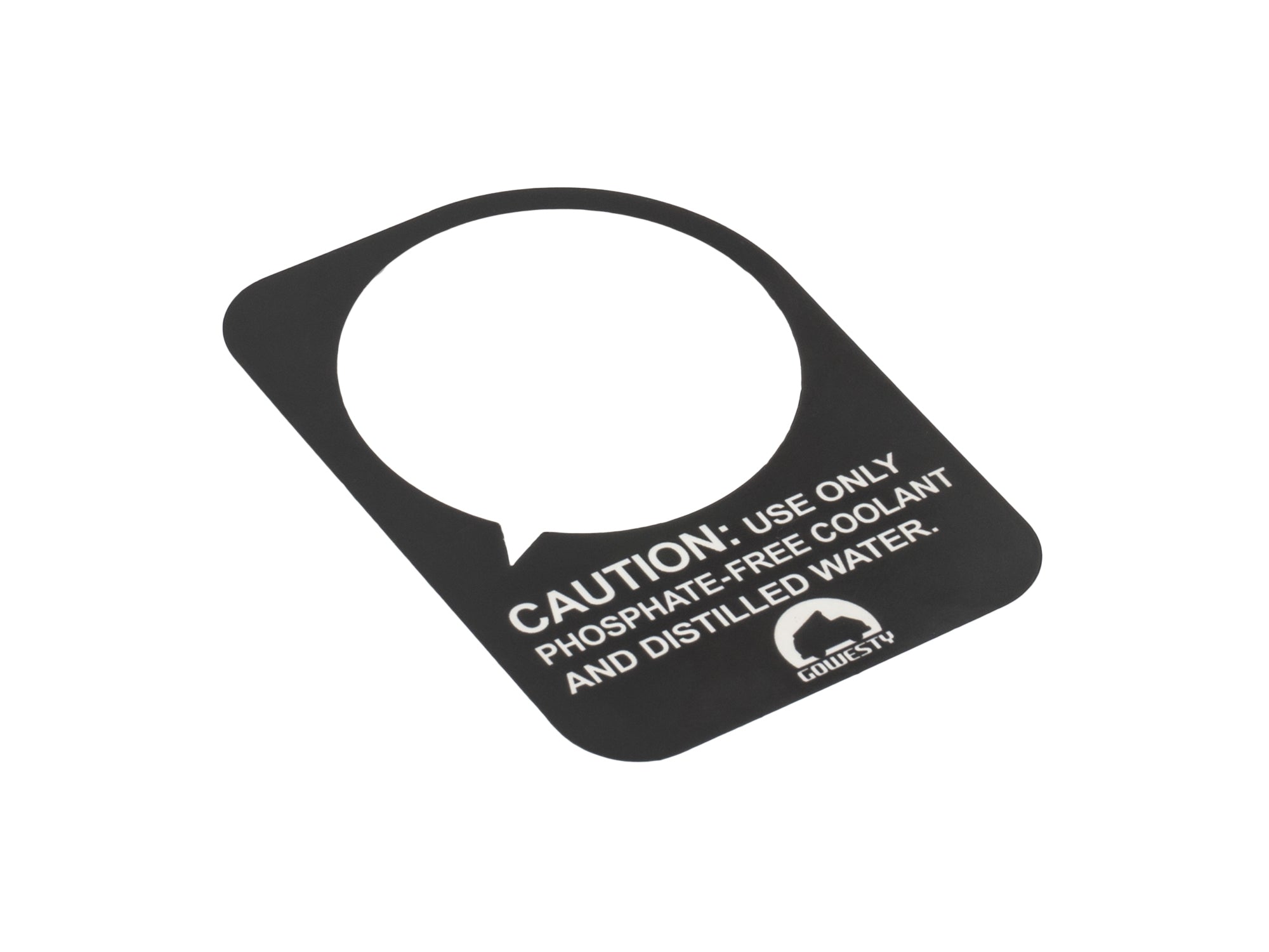 Coolant Warning Tag (Coolant Expansion Tank)[Vanagon] - OVERLANDERS Outfitter