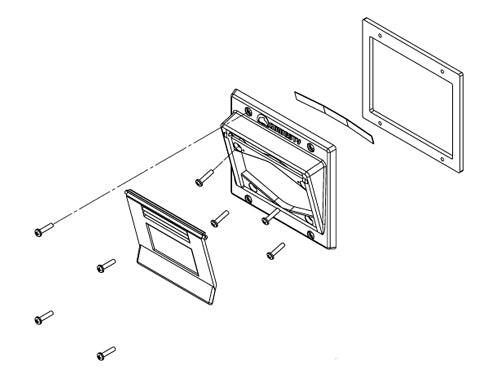 GoWesty 110 Volt electrical hook-up box for camper RVs, featuring multiple outlets and durable weather-resistant construction.