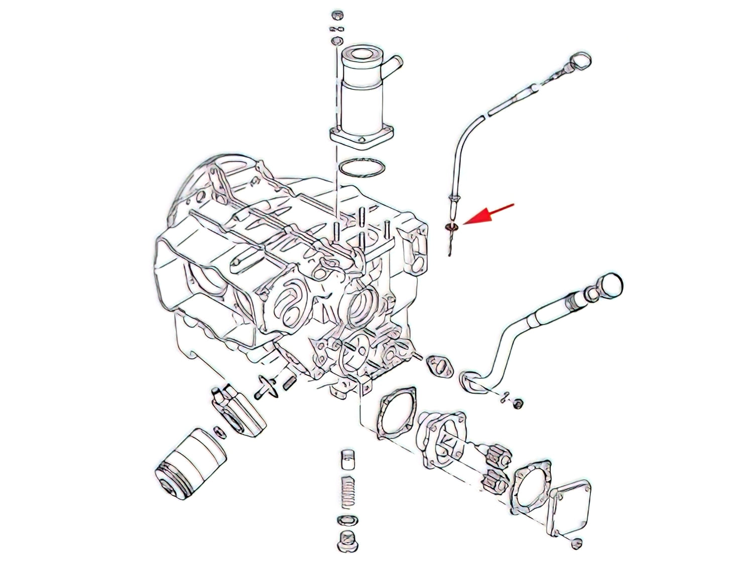 O-Ring for Oil Dipstick Tube - OVERLANDERS Outfitter