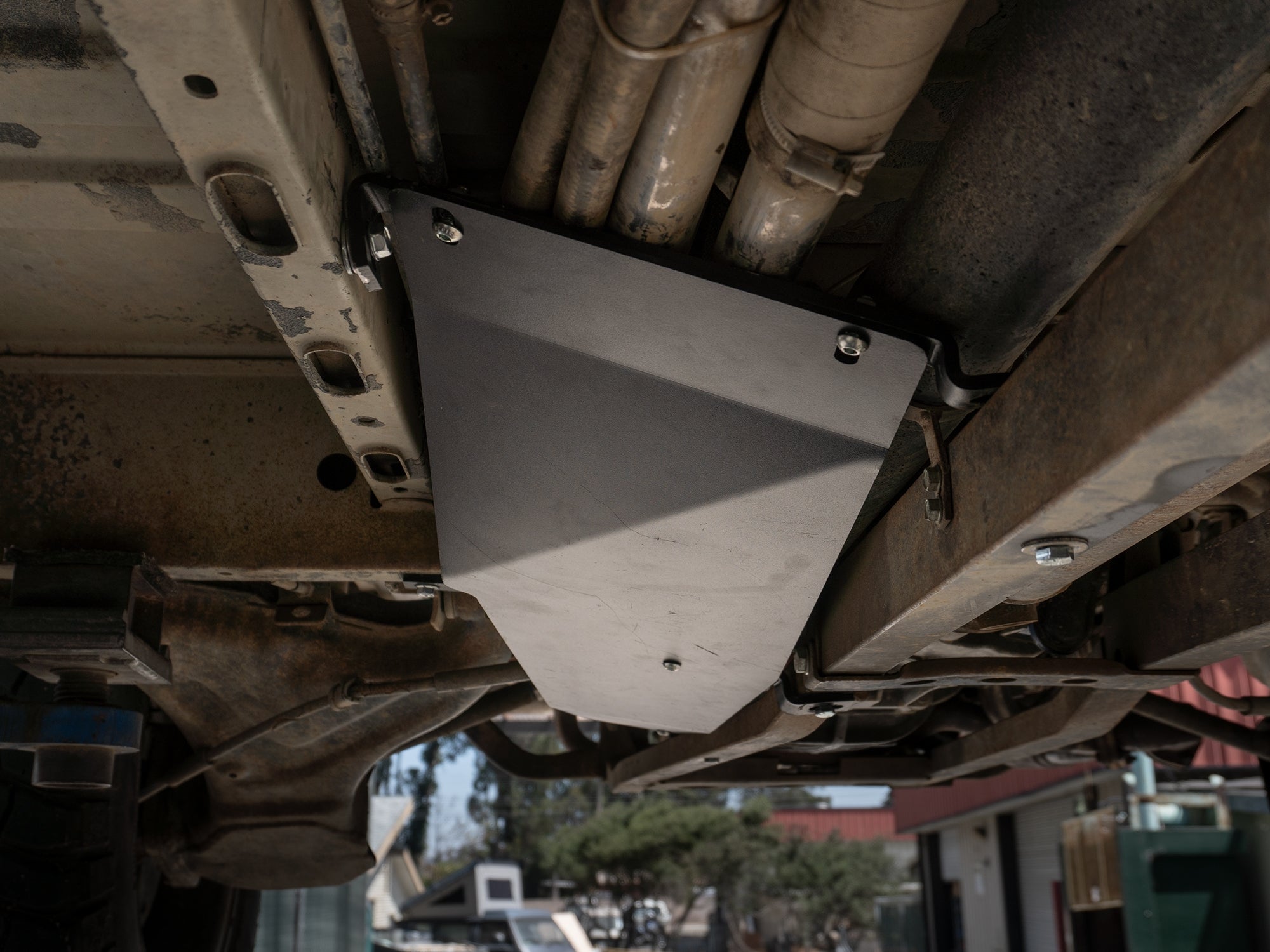 Coolant and Shifter Skid Plate - OVERLANDERS Outfitter