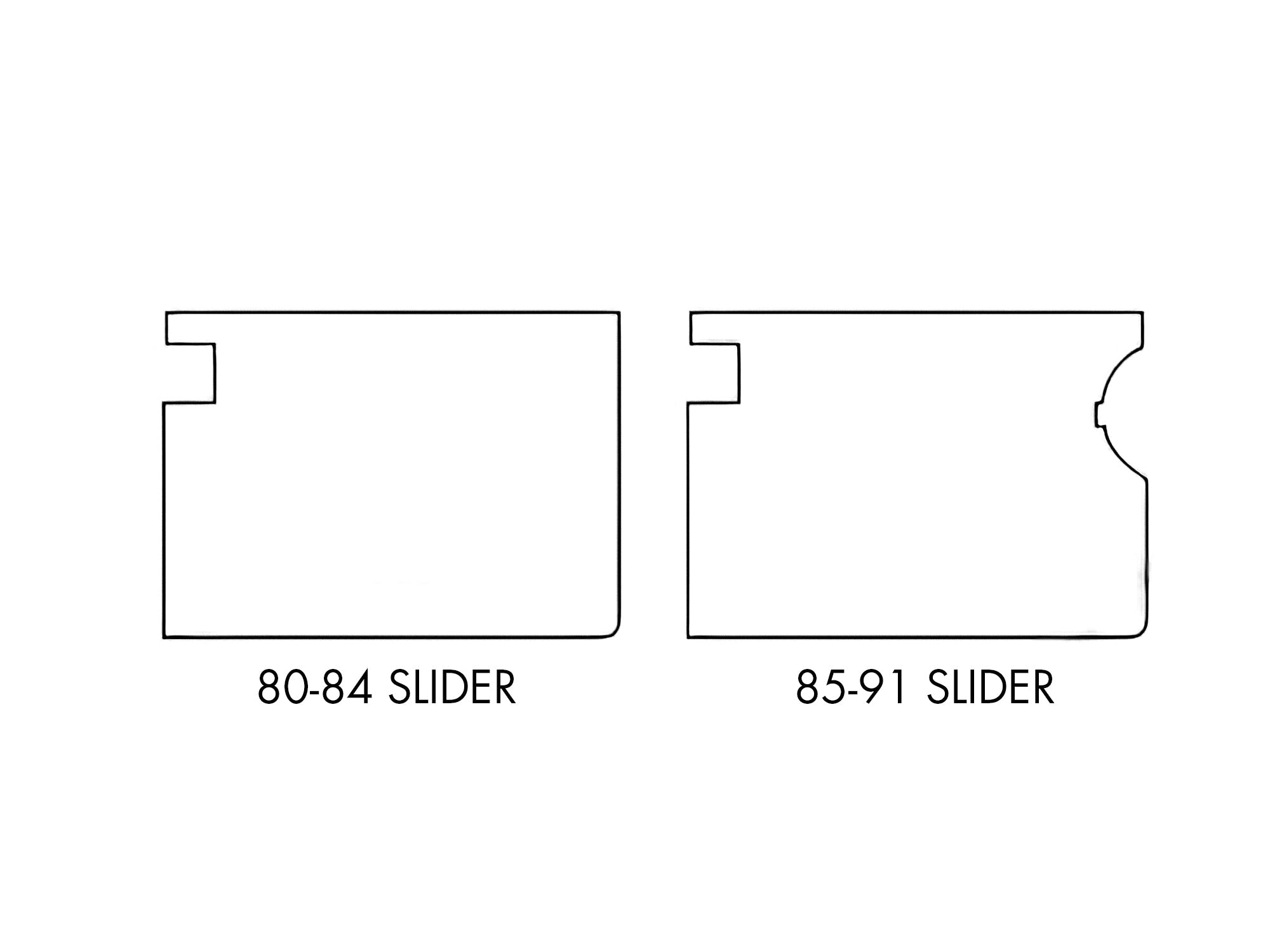 Vinyl Trim Panel - Sliding Door [Vanagon] - OVERLANDERS Outfitter