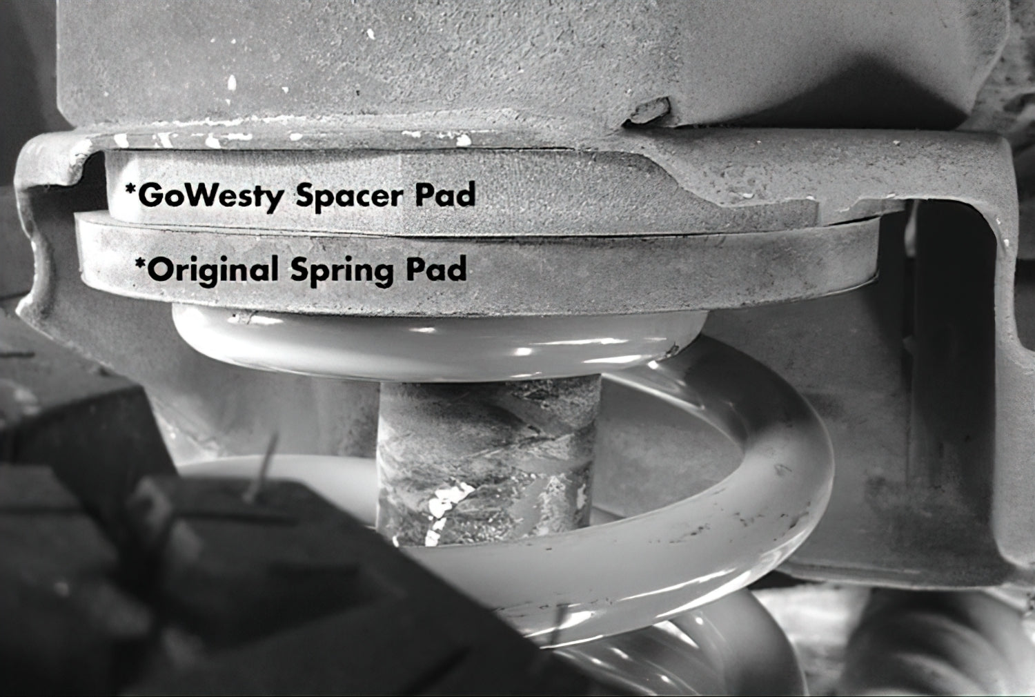 Rear Coil Spring Spacer Pad (Upper) - OVERLANDERS Outfitter