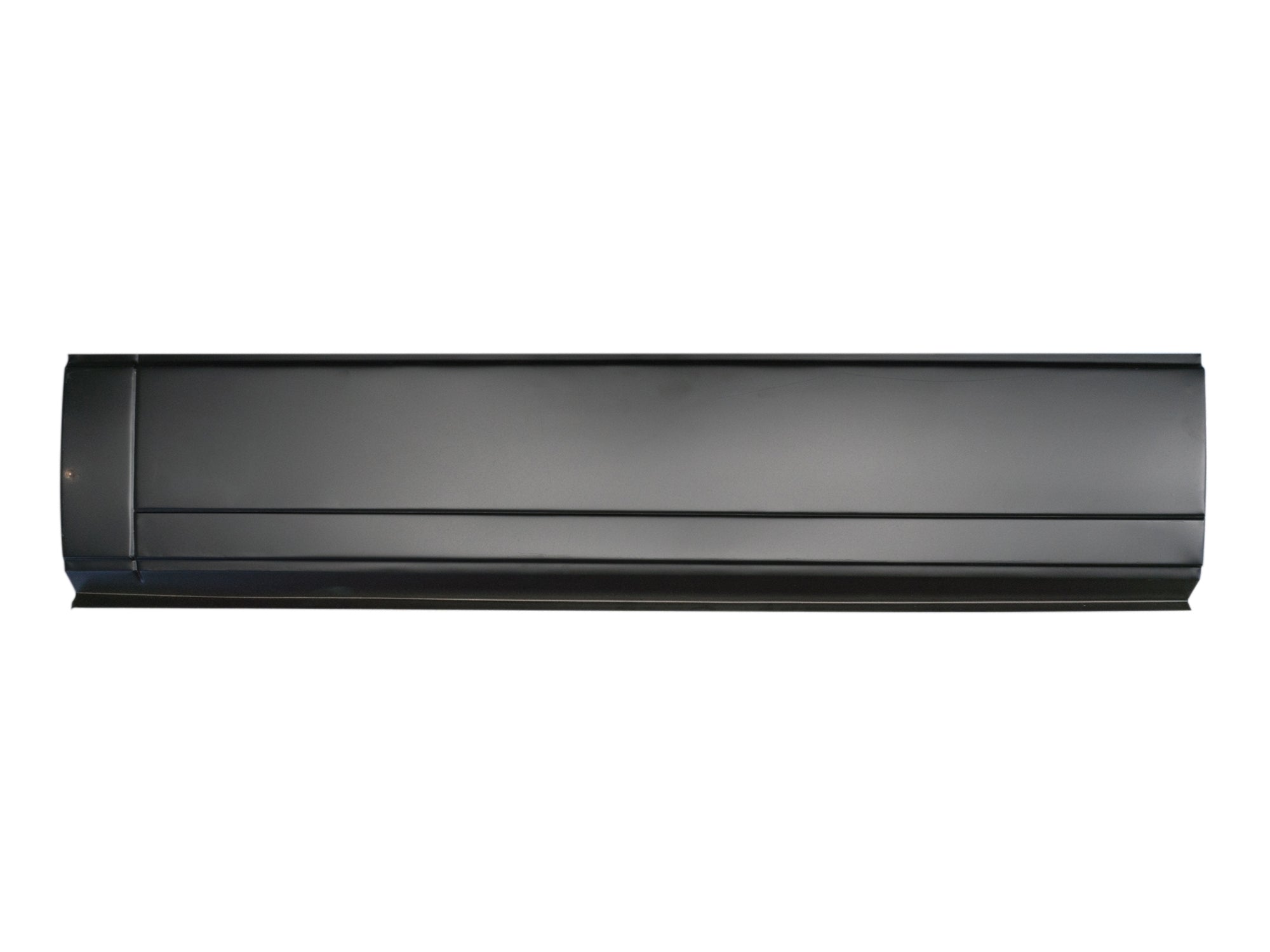 GoWesty left side body panel for Vanagon, short version, showing the exterior view of the replacement panel.