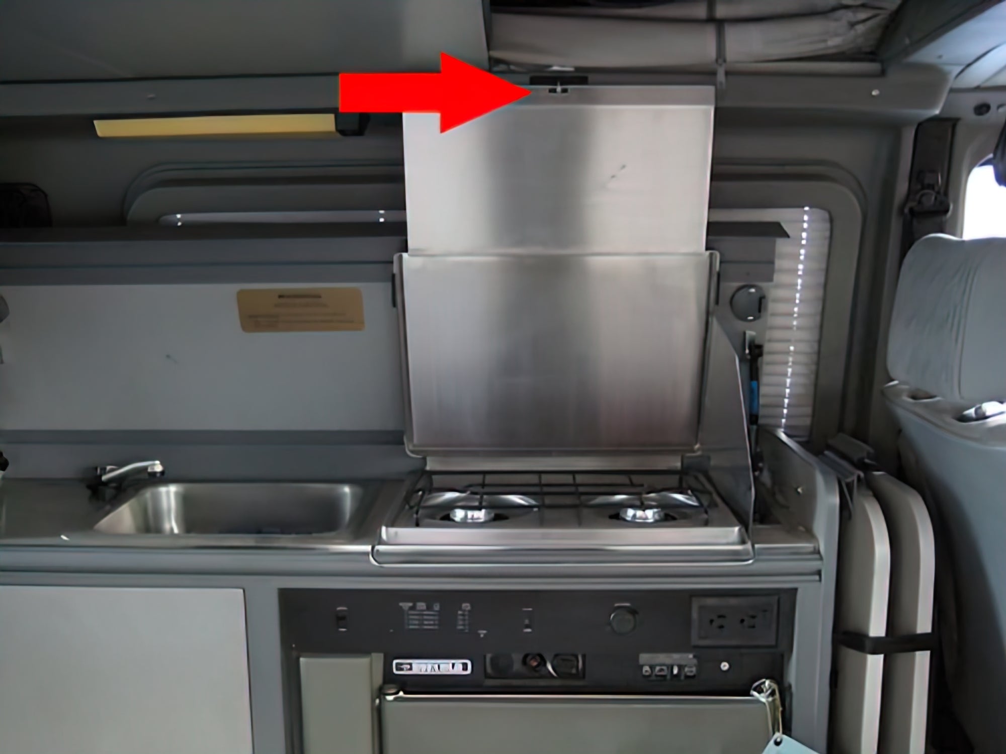 Camper Stove Lid Latch [Eurovan] - OVERLANDERS Outfitter