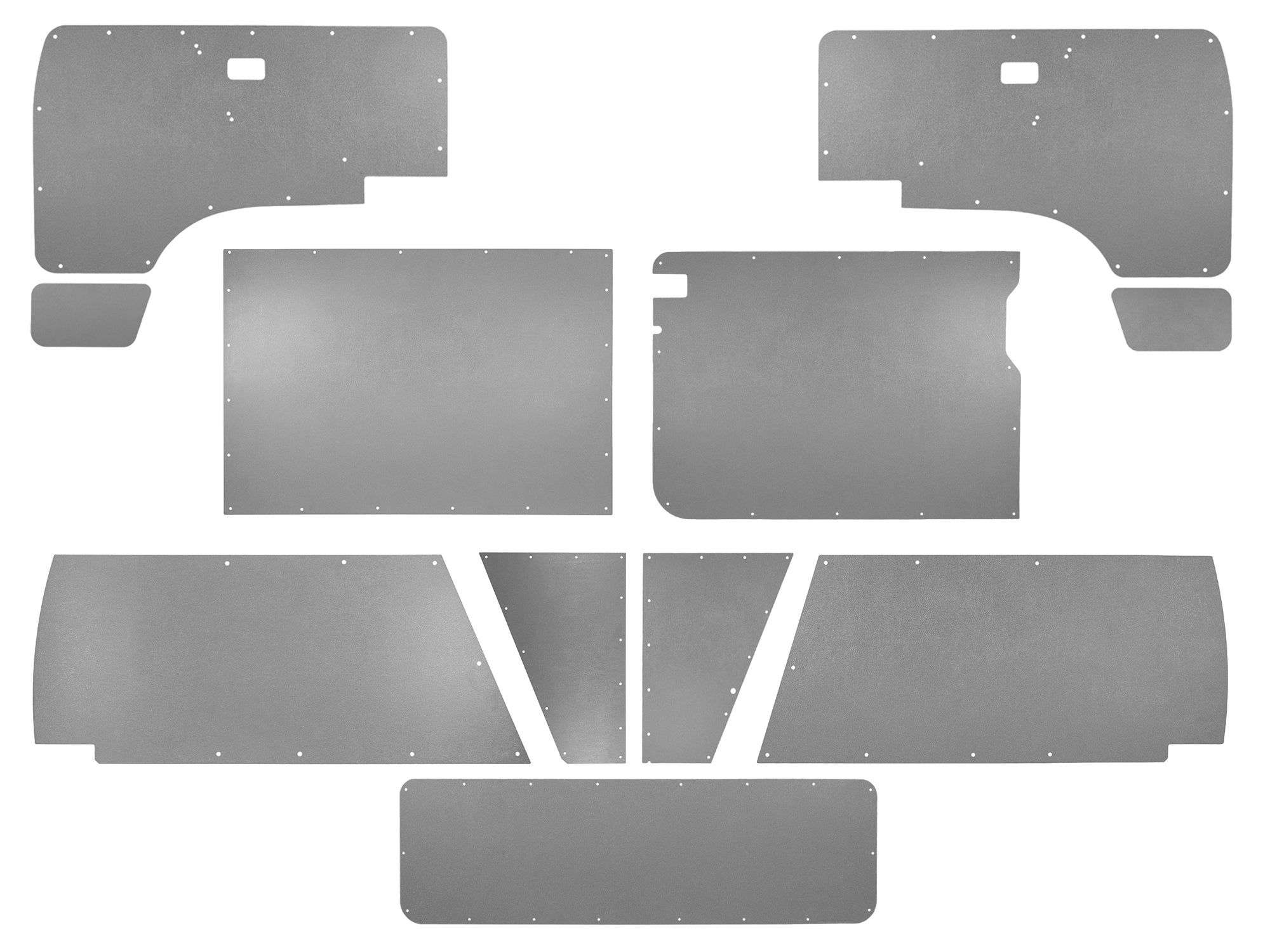ABS Plastic Trim Panel Set [Vanagon Non-Camper] - OVERLANDERS Outfitter