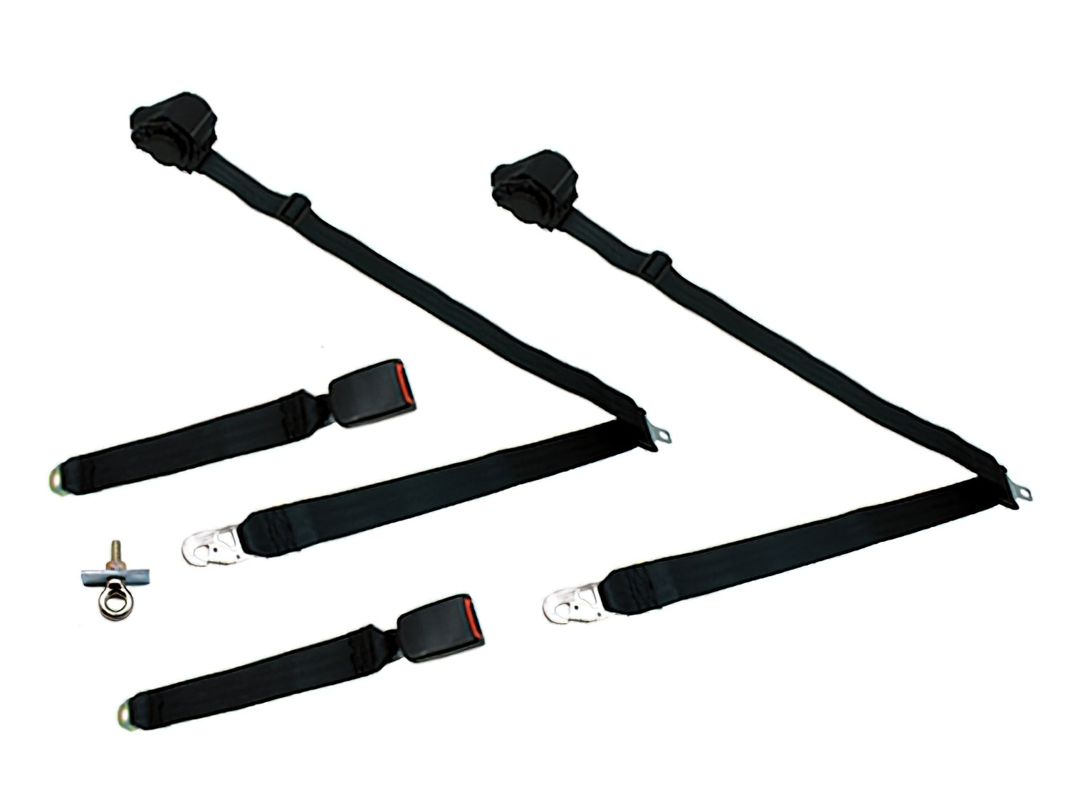 Dual 3-Point Seat Belt Kit [95 Eurovan Camper] - OVERLANDERS Outfitter
