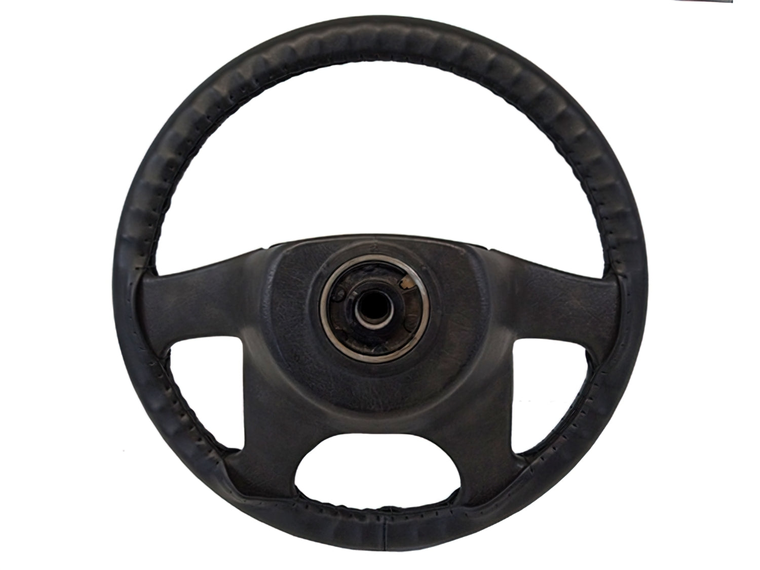 Leather Steering Wheel Wrap [Late Vanagon & Early Eurovan] - OVERLANDERS Outfitter