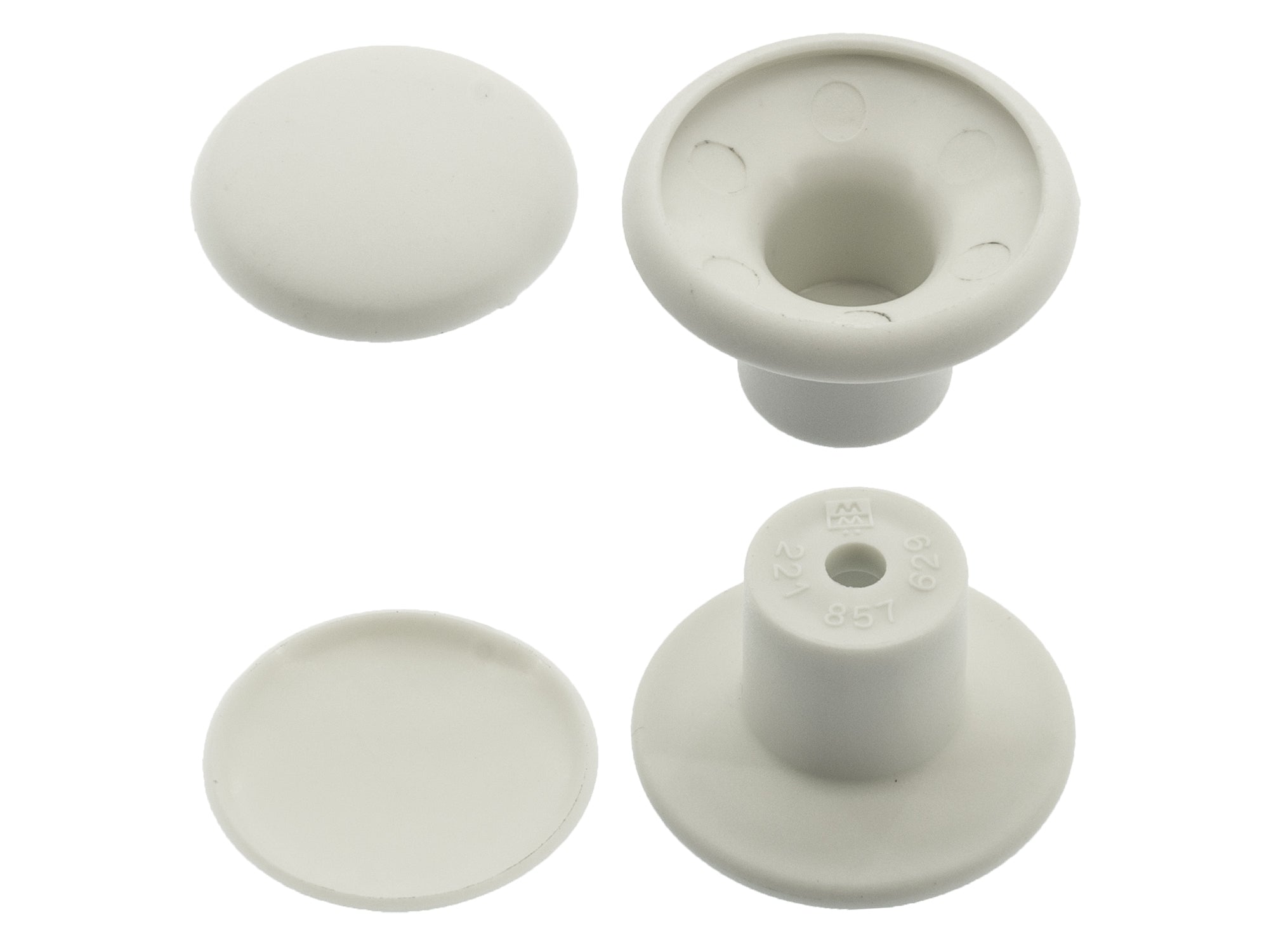 GoWesty round coat hook for bus and Vanagon, metal wall-mounted hook for hanging coats and accessories in vehicle interior