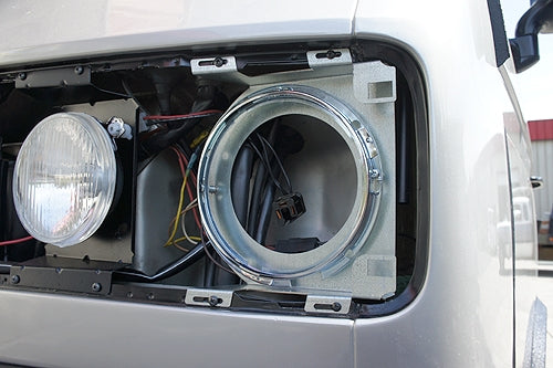 GoWesty 7" Round Headlight Brackets - OVERLANDERS Outfitter
