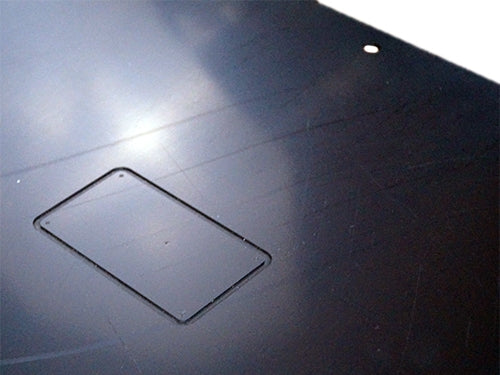 ABS Plastic Trim Panel - Right Rear Front Half [Vanagon] - OVERLANDERS Outfitter