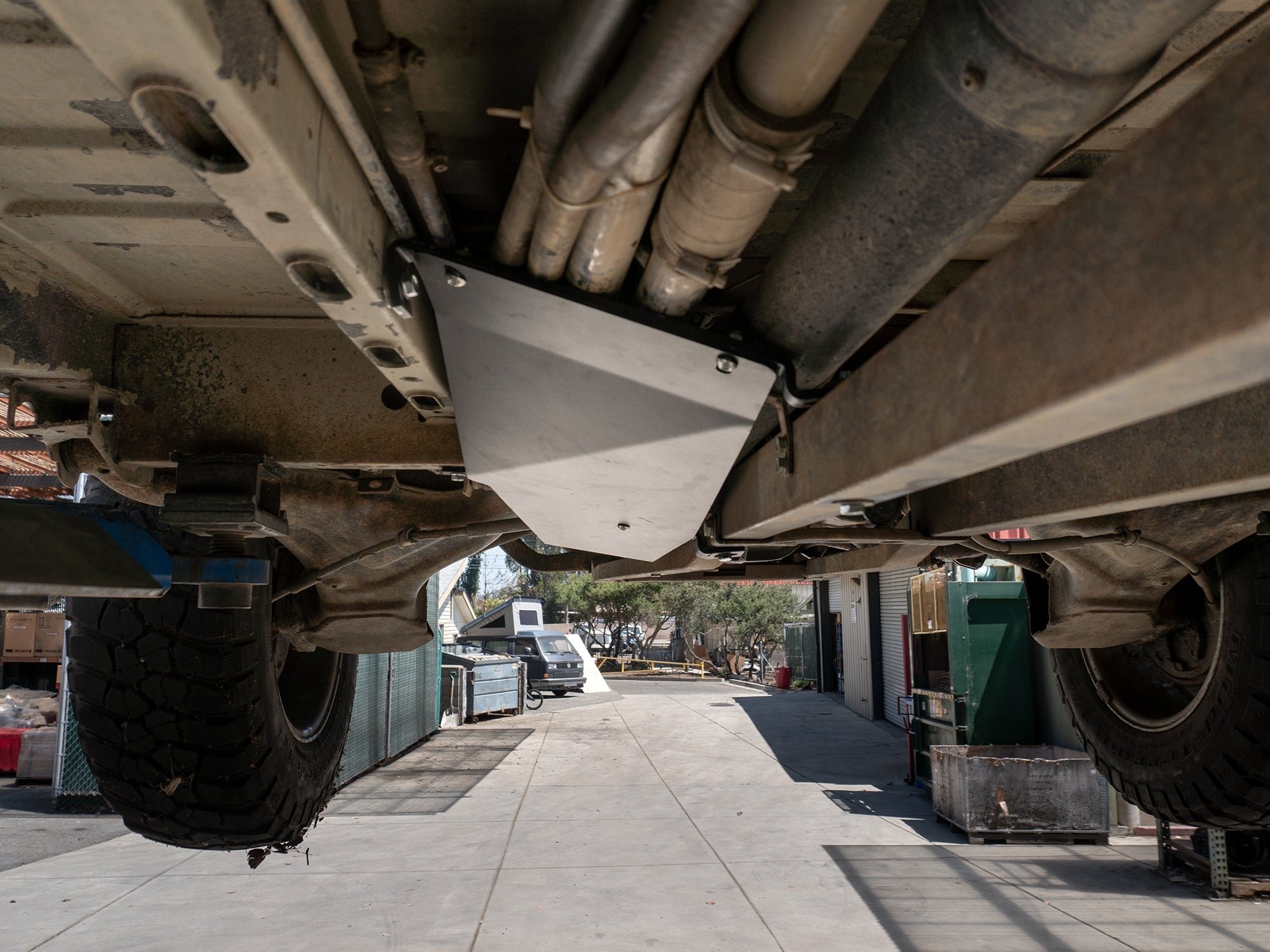Coolant and Shifter Skid Plate - OVERLANDERS Outfitter