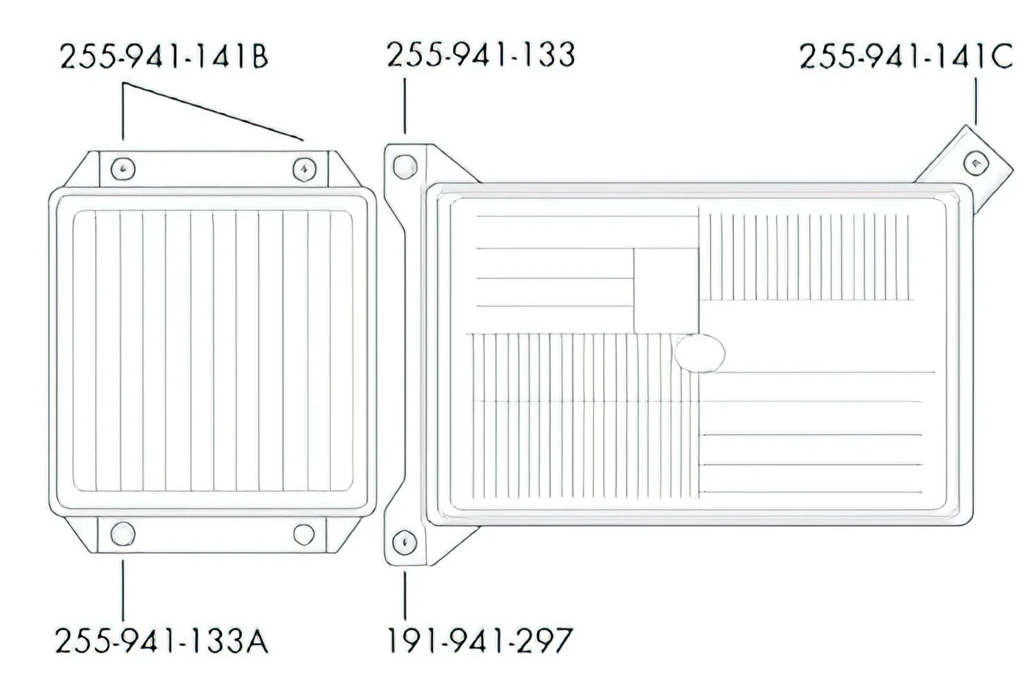 Headlight Adjuster for Upper Inboard Driving Lens [Late Vanagon]