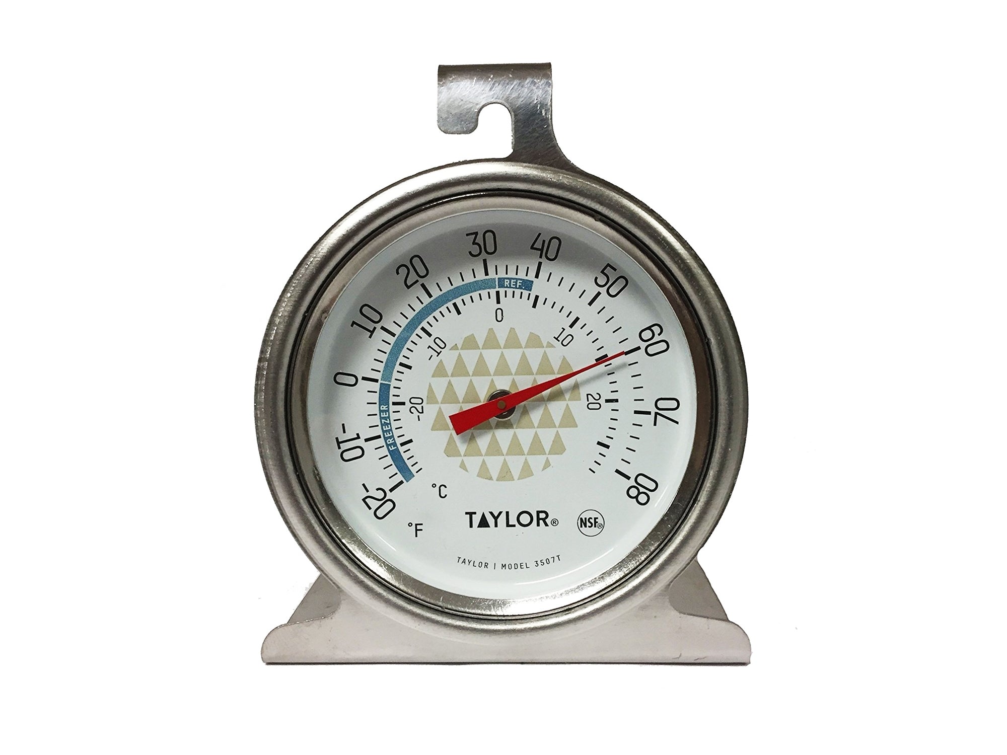 GoWesty freezer and refrigerator dial thermometer showing a clear temperature gauge for accurate cooling control
