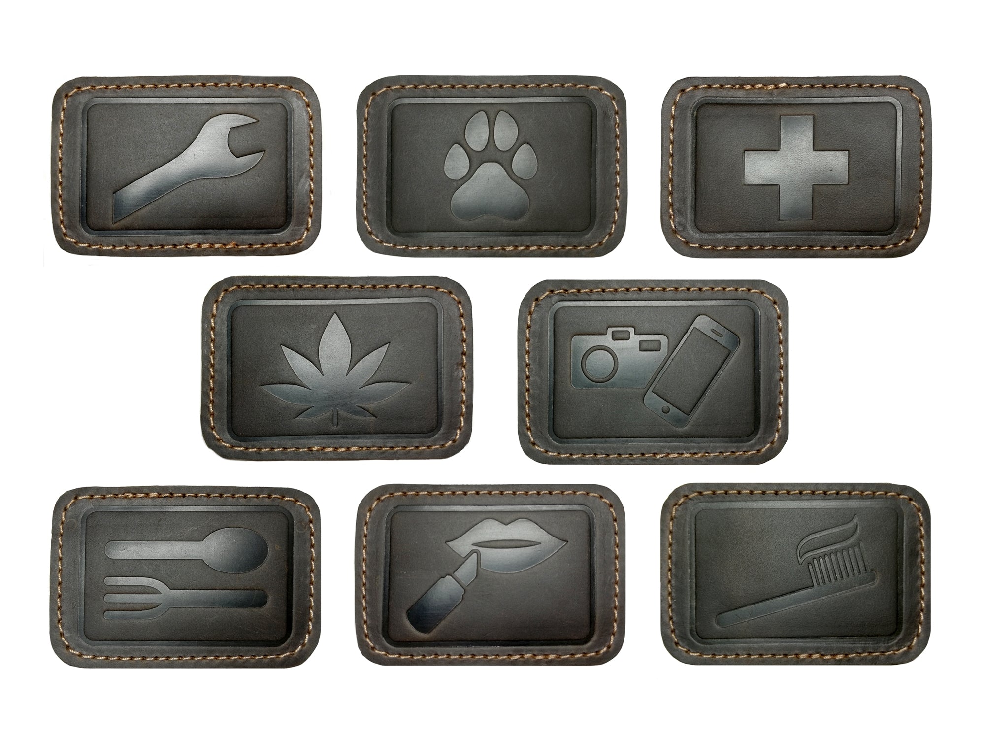 Leather Patches for Combi Bags - OVERLANDERS Outfitter