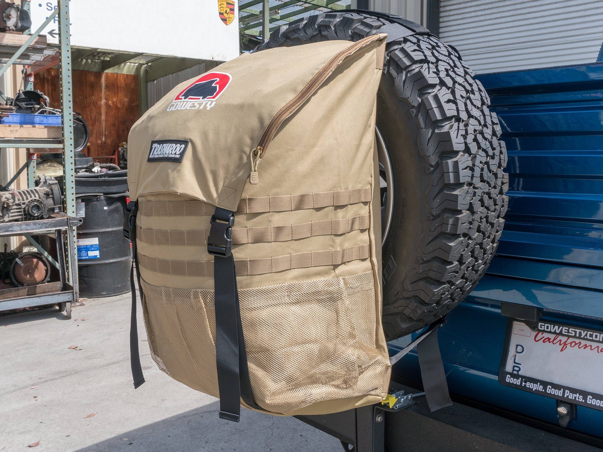 Trasharoo Spare Tire Storage Pack - OVERLANDERS Outfitter