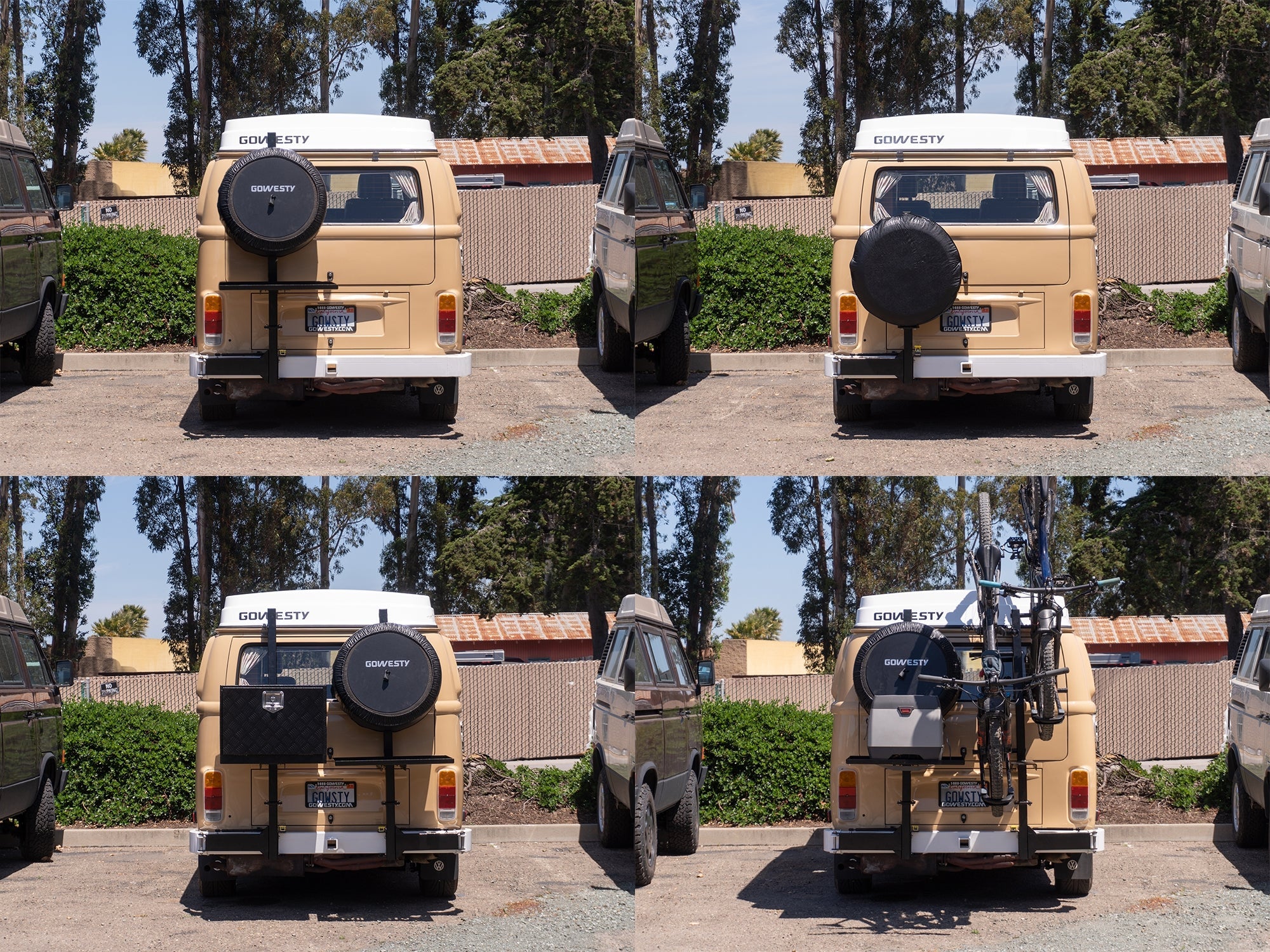 Universal Carrier for Swing-Away Arm [Bus] - OVERLANDERS Outfitter