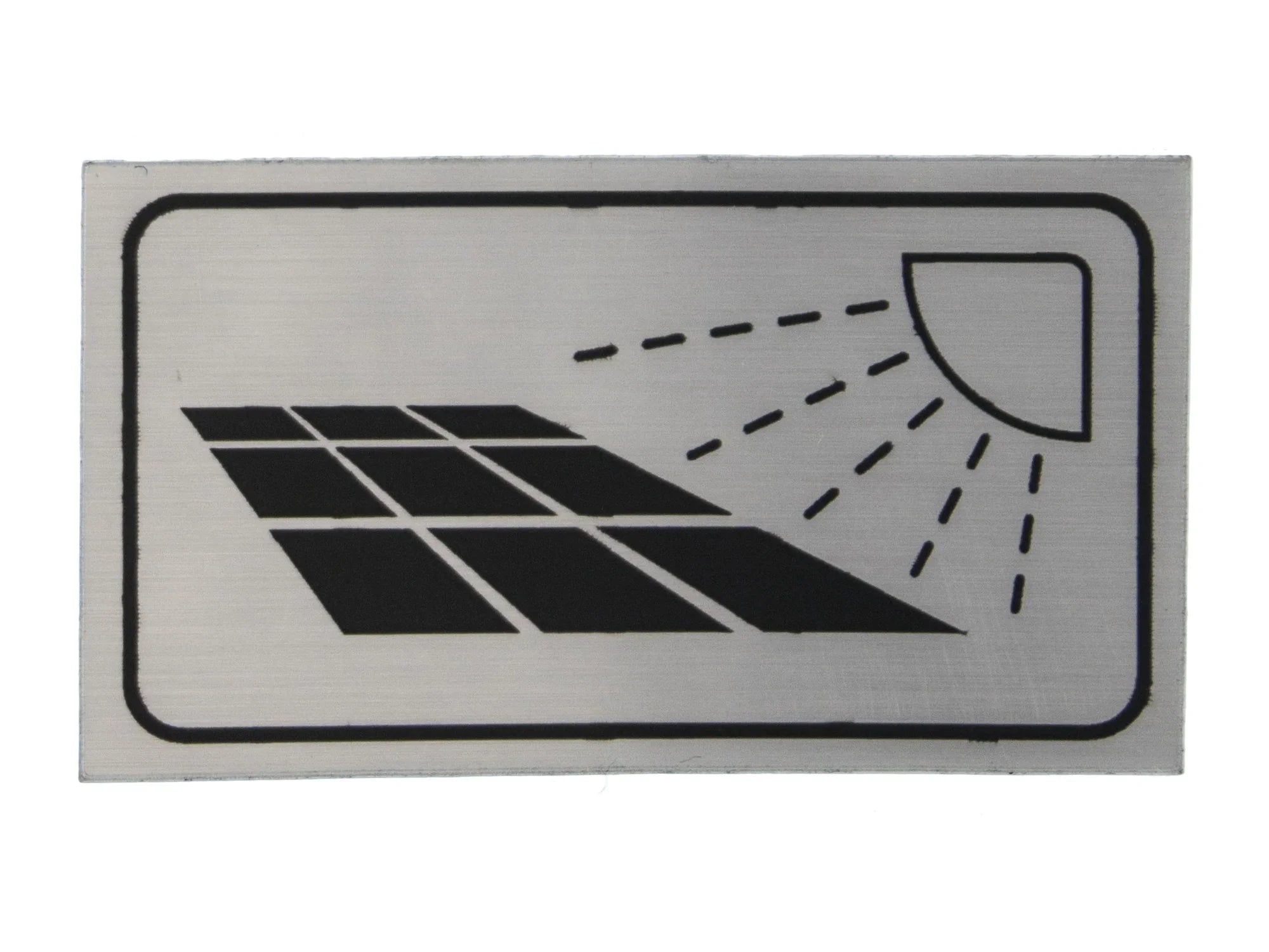 Solar Power Hook-up Decal - OVERLANDERS Outfitter