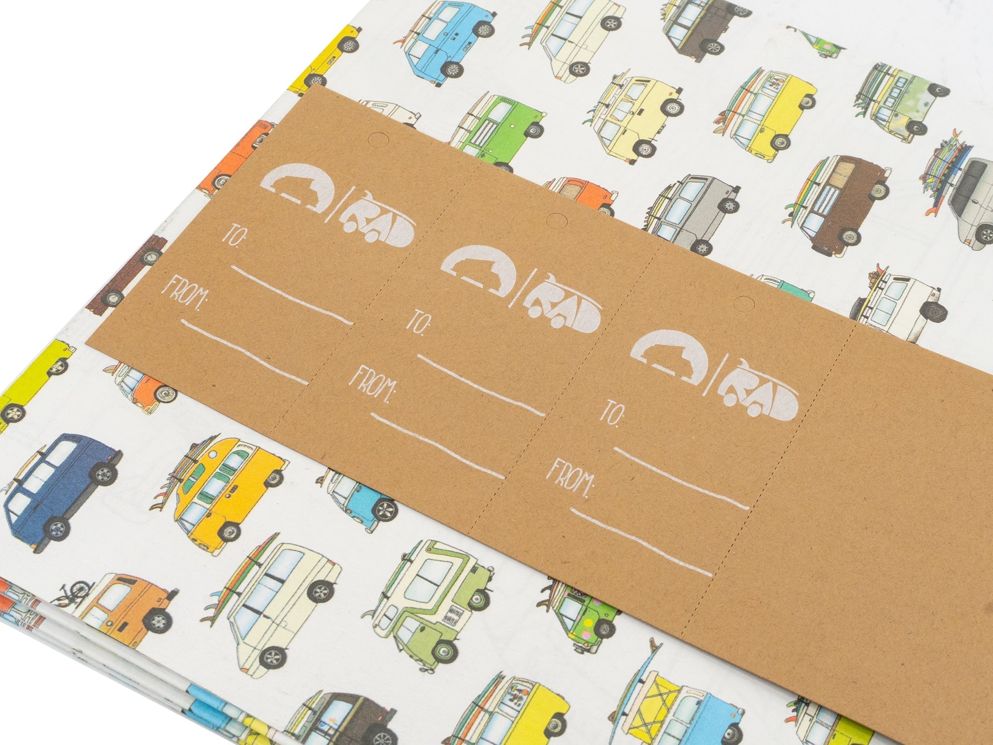 Rad Campers Gift Wrapping Paper - OVERLANDERS Outfitter