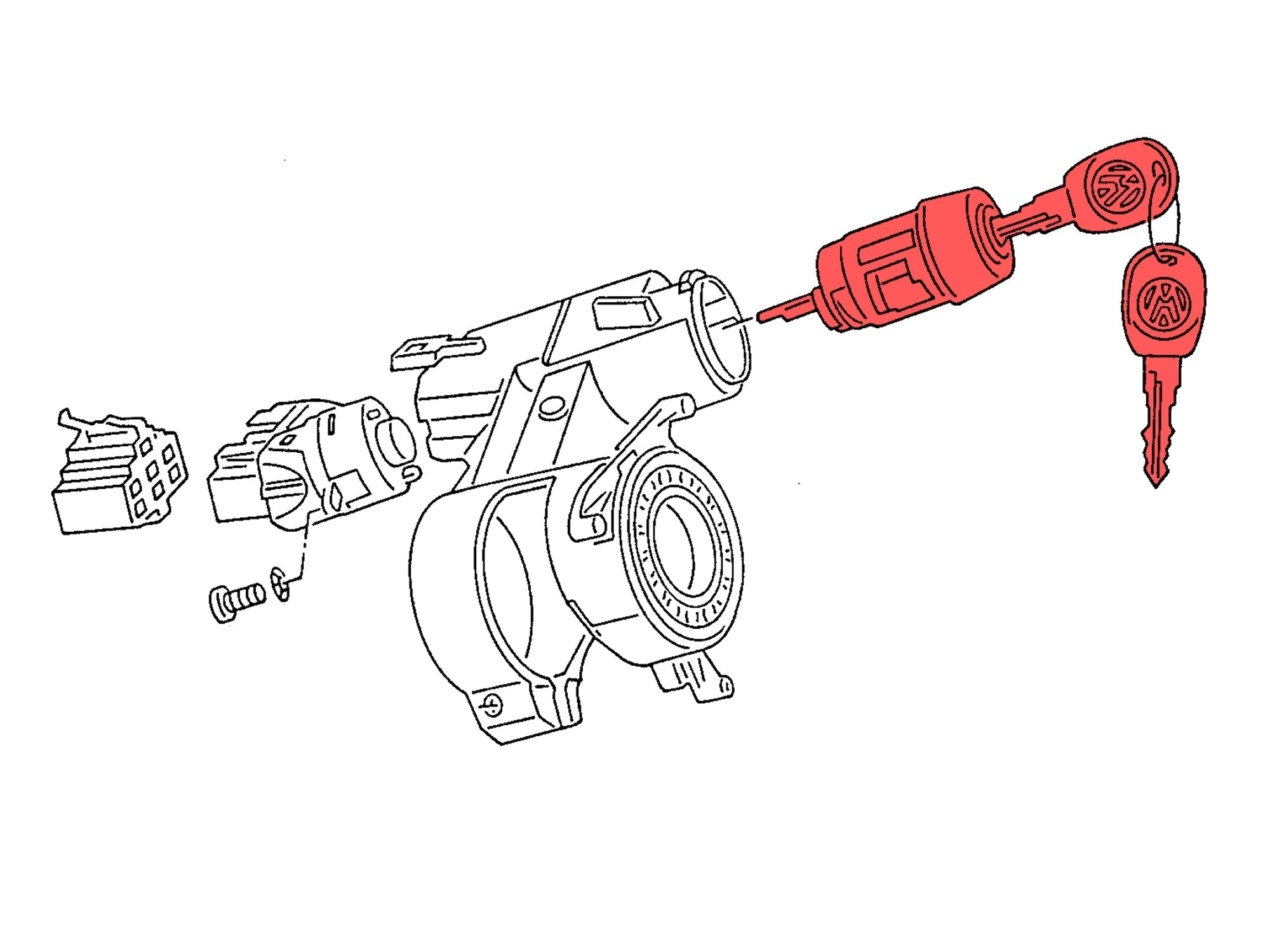 Lock Cylinder for Ignition - OVERLANDERS Outfitter