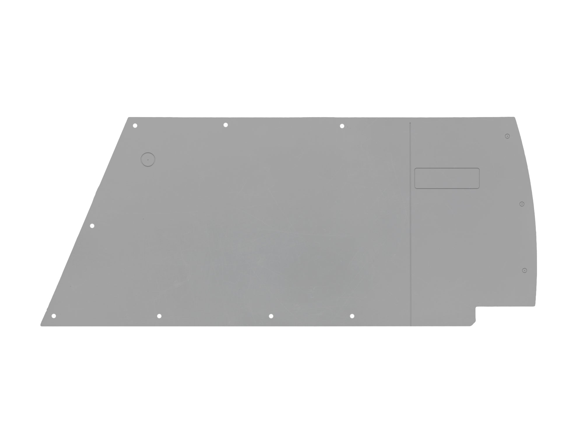 ABS Plastic Trim Panel - Left Rear Back Half [Vanagon Non-Camper] - OVERLANDERS Outfitter