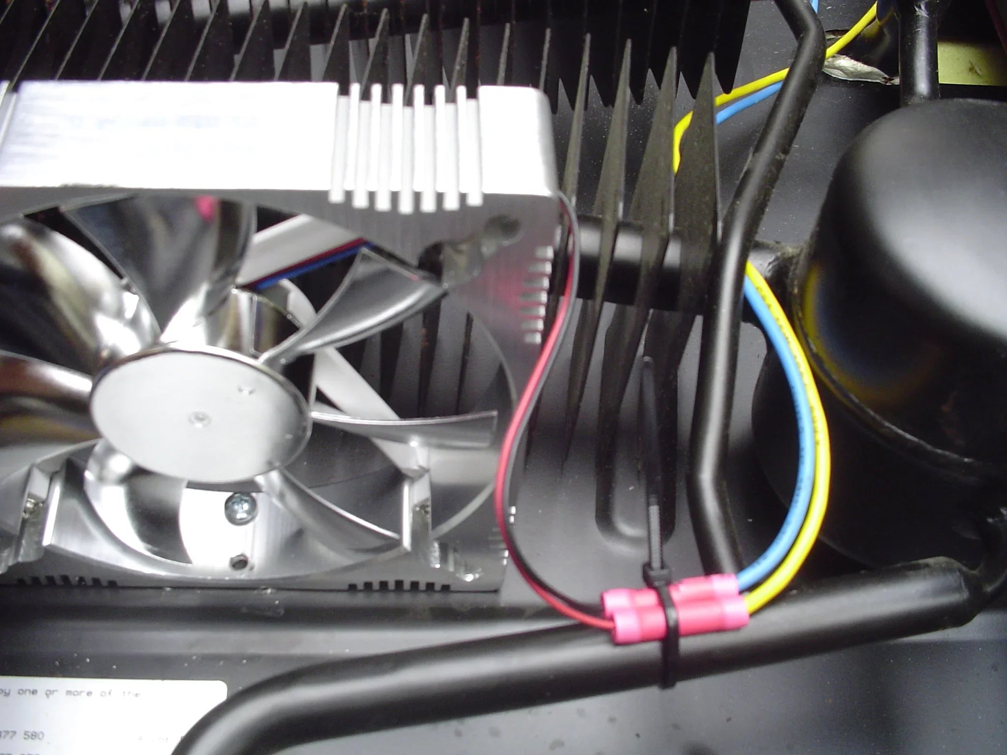 Retrofit Refrigerator Fan [Vanagon]