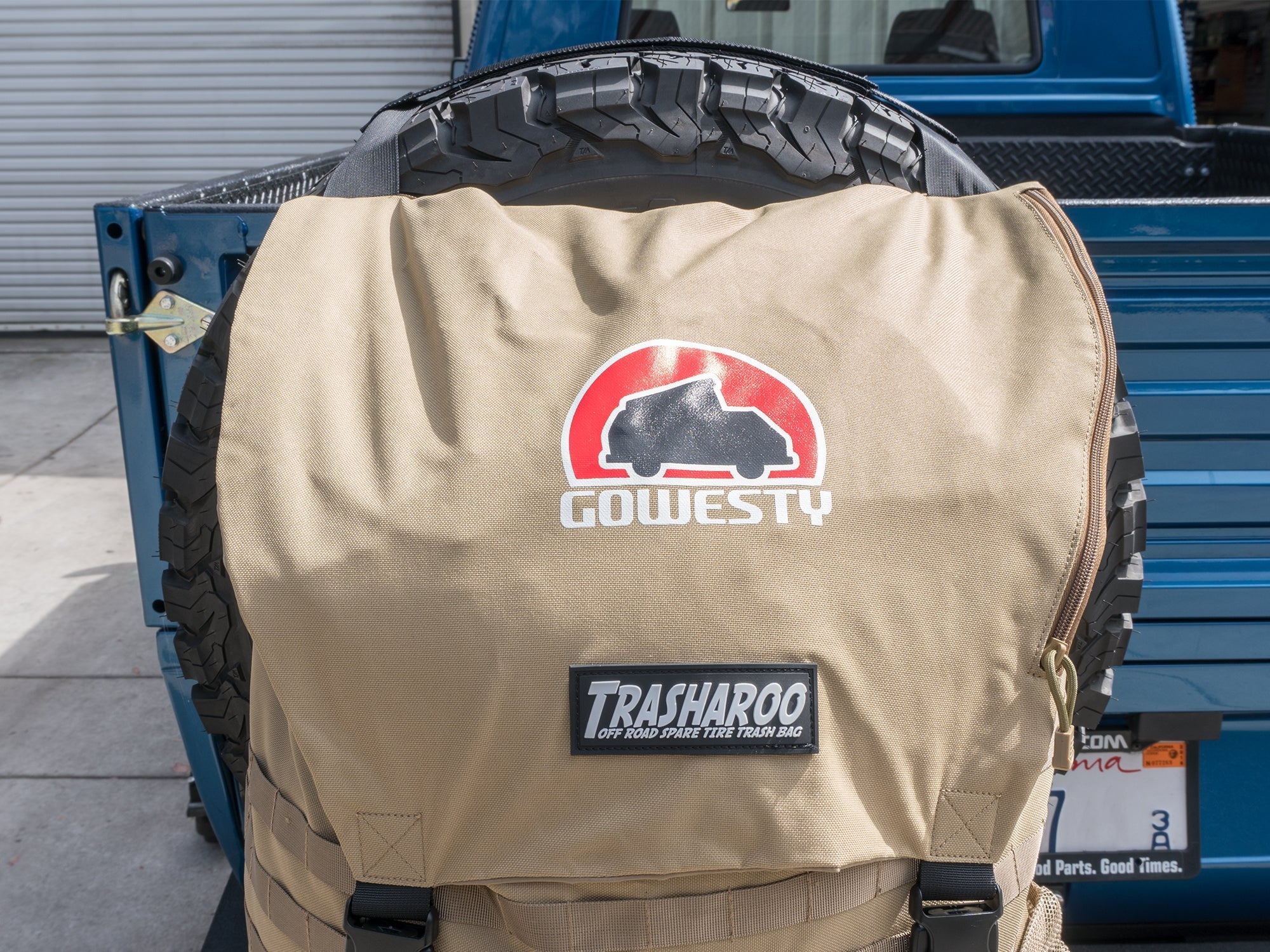 Trasharoo Spare Tire Storage Pack - OVERLANDERS Outfitter