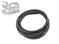 GoWesty rear hatch window seal without groove, flexible rubber weatherstripping for car hatch door protection.