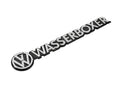GoWesty Wasserboxer emblem showing a detailed metallic badge with GoWesty branding and vintage-style design.